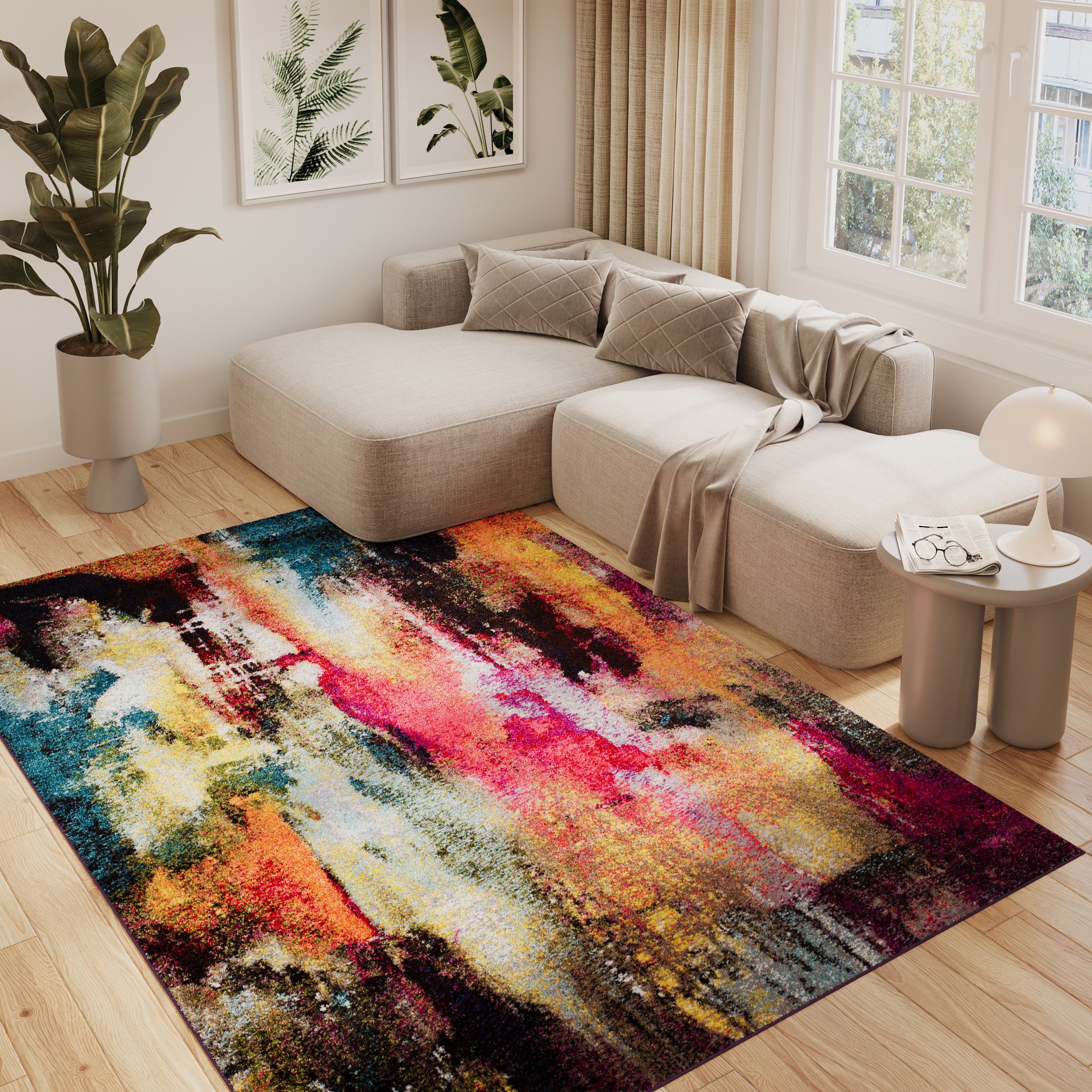 Tapiso Designteppich SALSA, rechteckig, Höhe: 9 günstig online kaufen