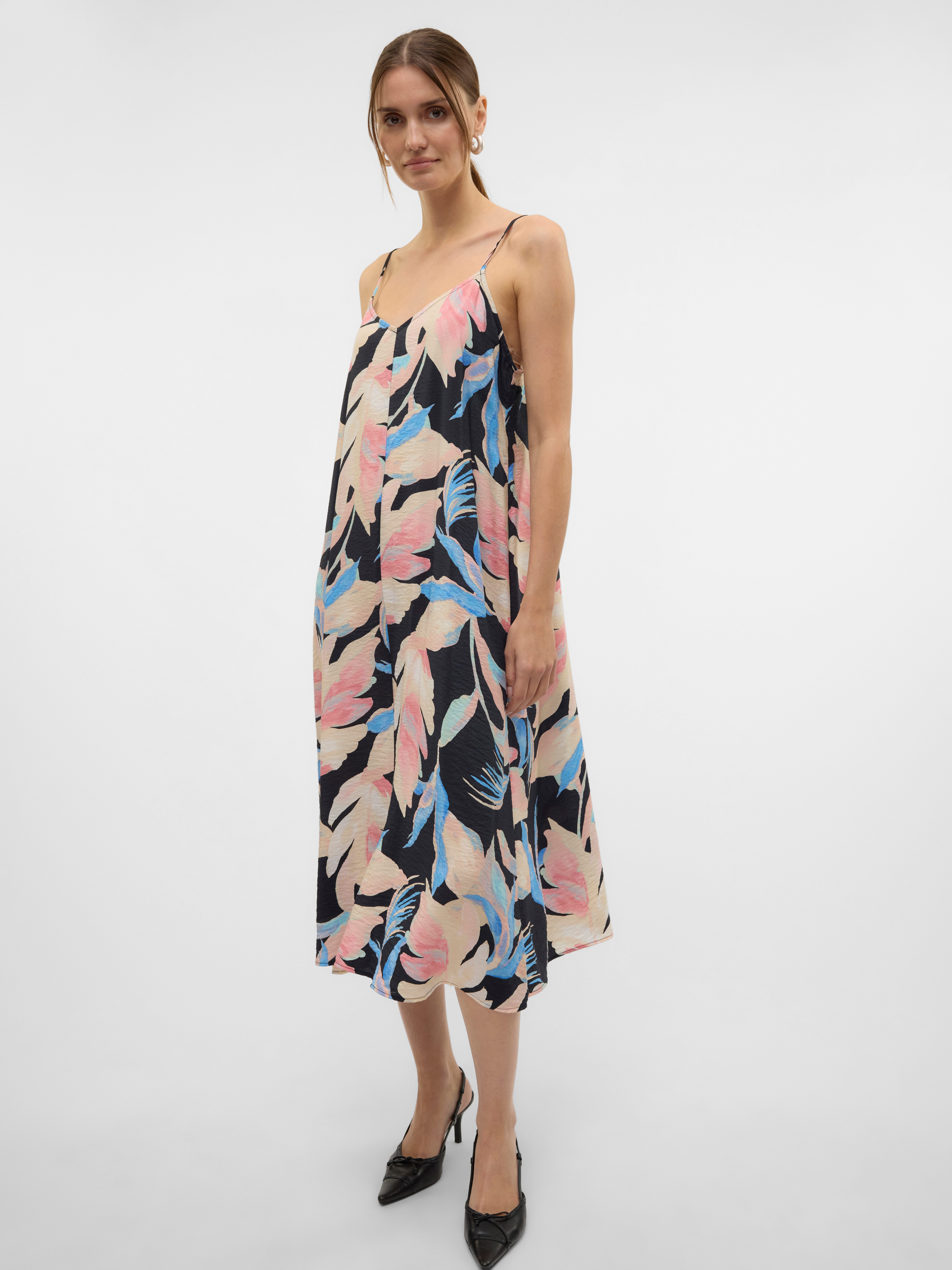 Vero Moda Spaghettikleid VMJOSIE CALF SINGLET günstig online kaufen
