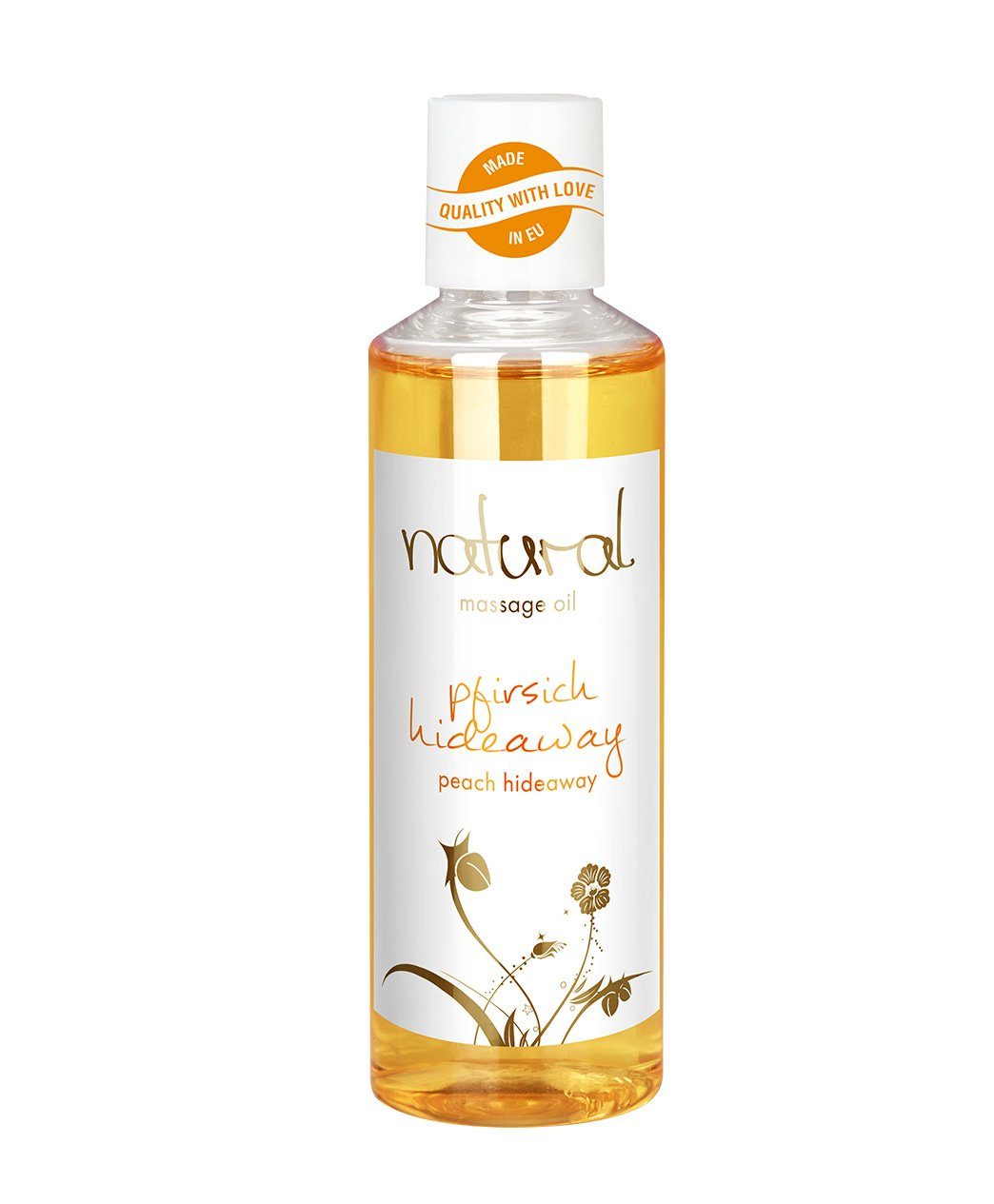 Stimulationsgel EIS Natural Massageöl 'Pfirsich Hideaway', 100ml, Pfirsich-Duft