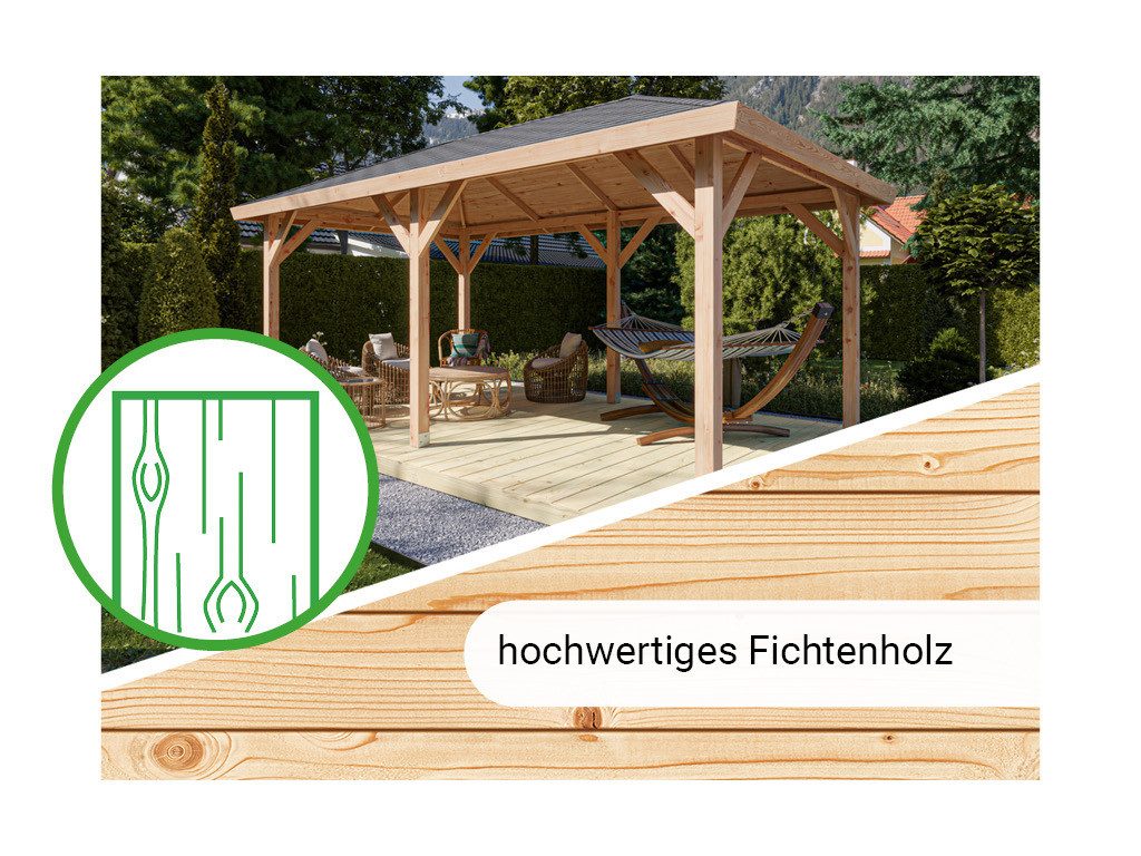 Woodtex Pavillon WOODTEX Pavillon 594×340 cm