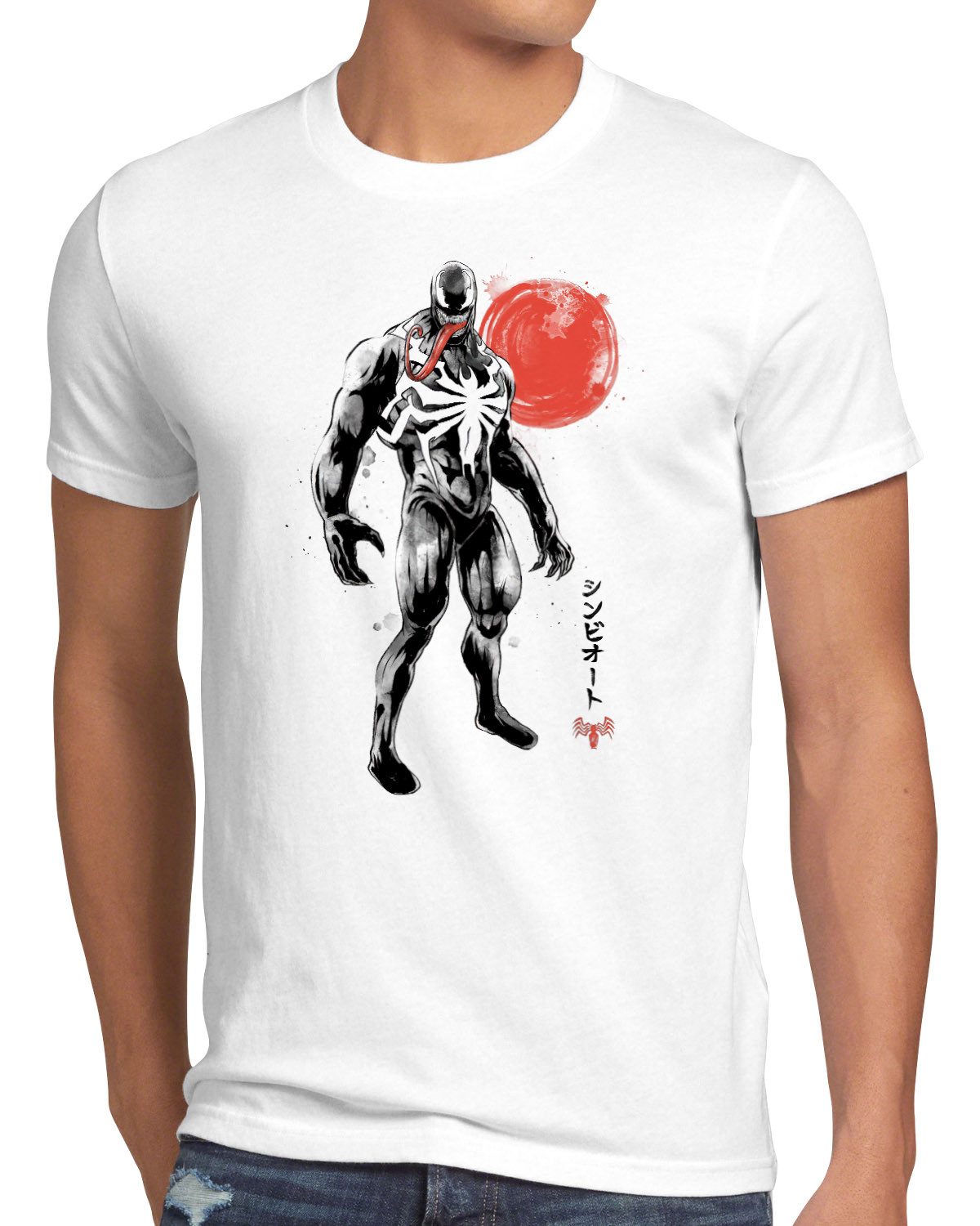 style3 T-Shirt venom marvel symbiote symbiont spiderman spider peter parker eddie