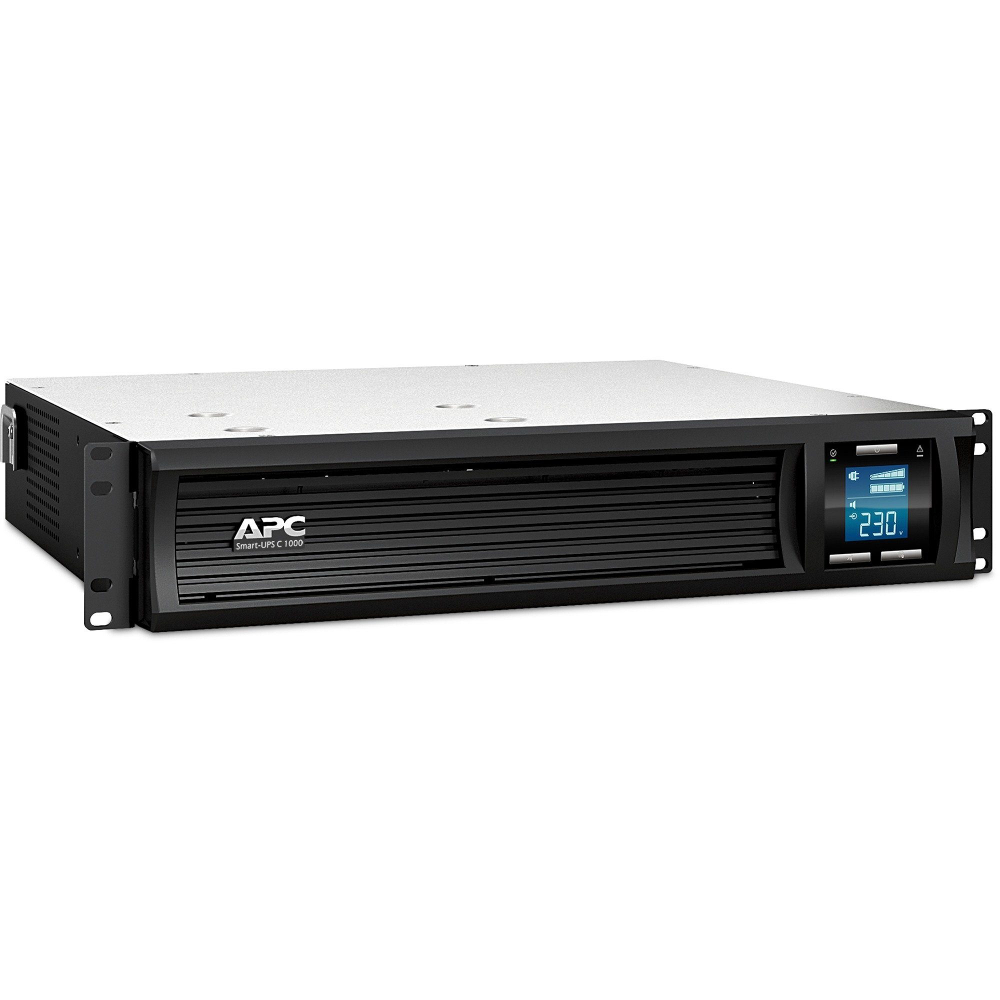 APC APC Smart-UPS C 1000VA LCD RM 2U 230V, USV, (mit Stromspeicher