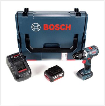 Bosch Professional Säulenbohrmaschine Bosch GSR 18 V-60 C Professional Brushless Li-Ion Akku Bohrschrauber in L-Boxx mit 1x GBA 6,0 Ah Akku und GAL 1880 CV Ladegerät