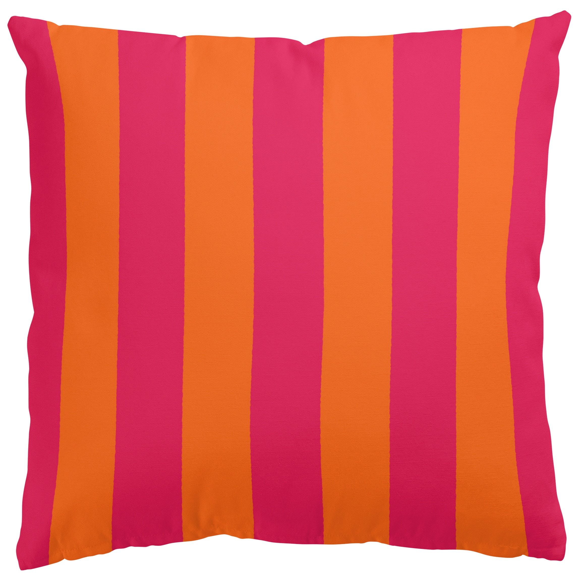 Bilderdepot24 Dekokissen drinnen Kissenhülle/ Sofakissen/ Zierkissen pink Muster Pop Art, Bezug mit / ohne Füllung Zierkissen Outdoor Sofa Bett