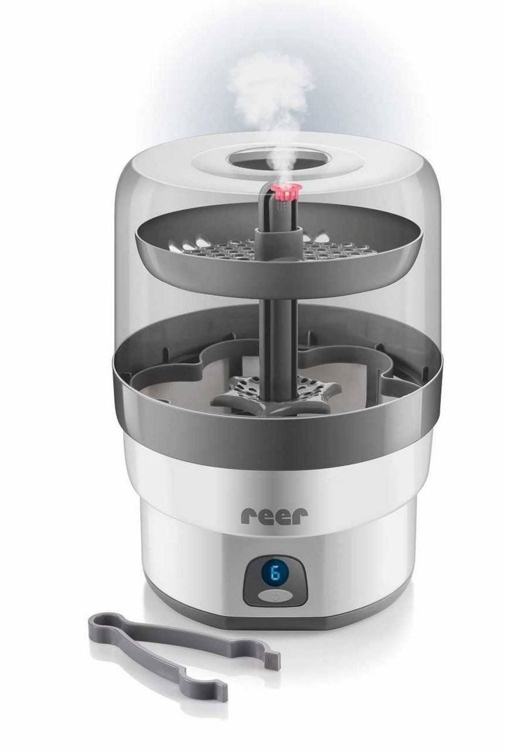 Reer Dampfsterilisator weiß, 1-tlg.