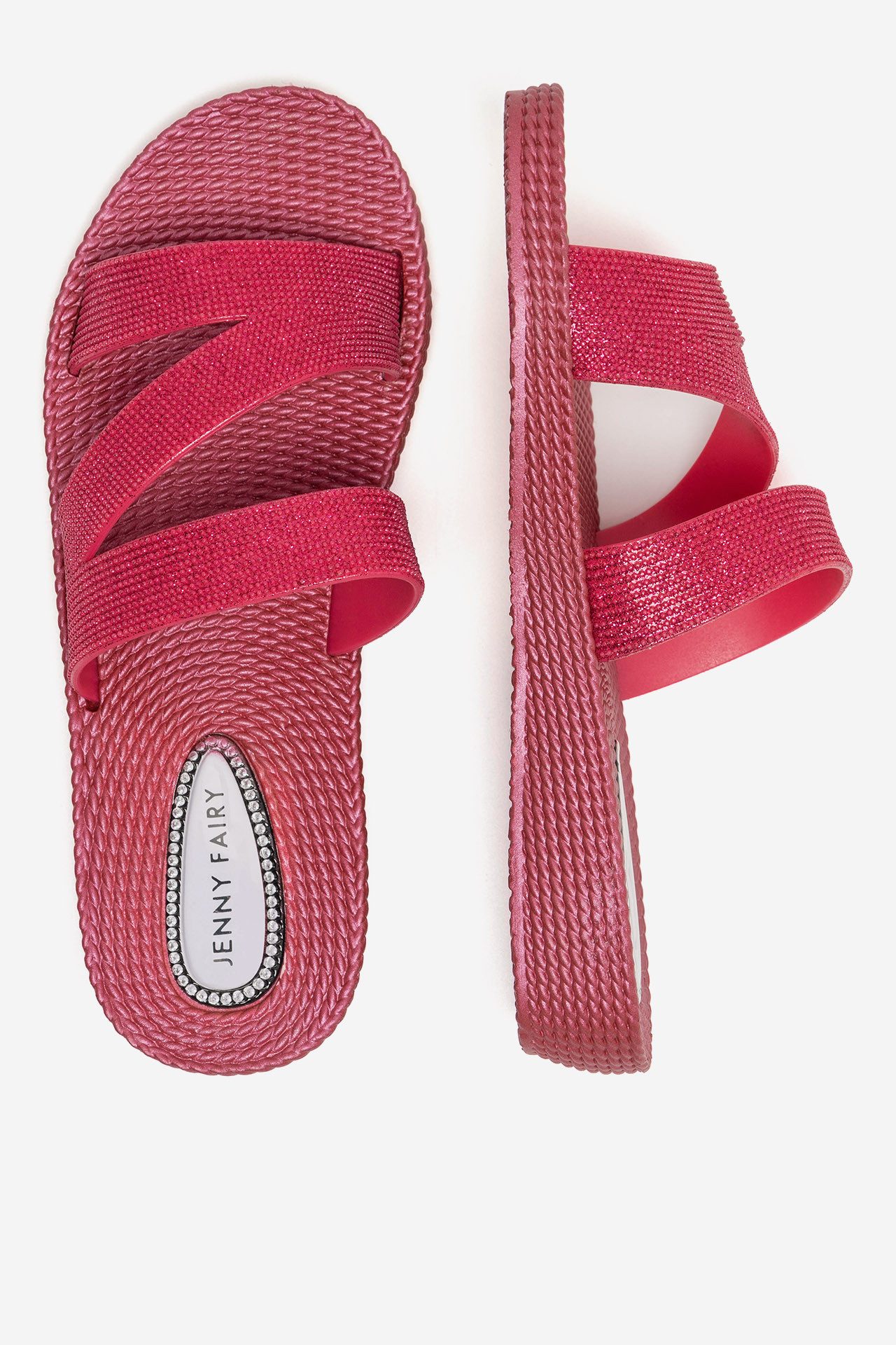 Jenny Fairy Jenny Fairy Damen Flip-Flops 38 rosa 5905588621041 Badepantolette