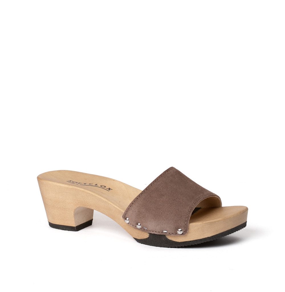 Softclox KELLY Kaschmir mocca (hazelnut) Pantolette