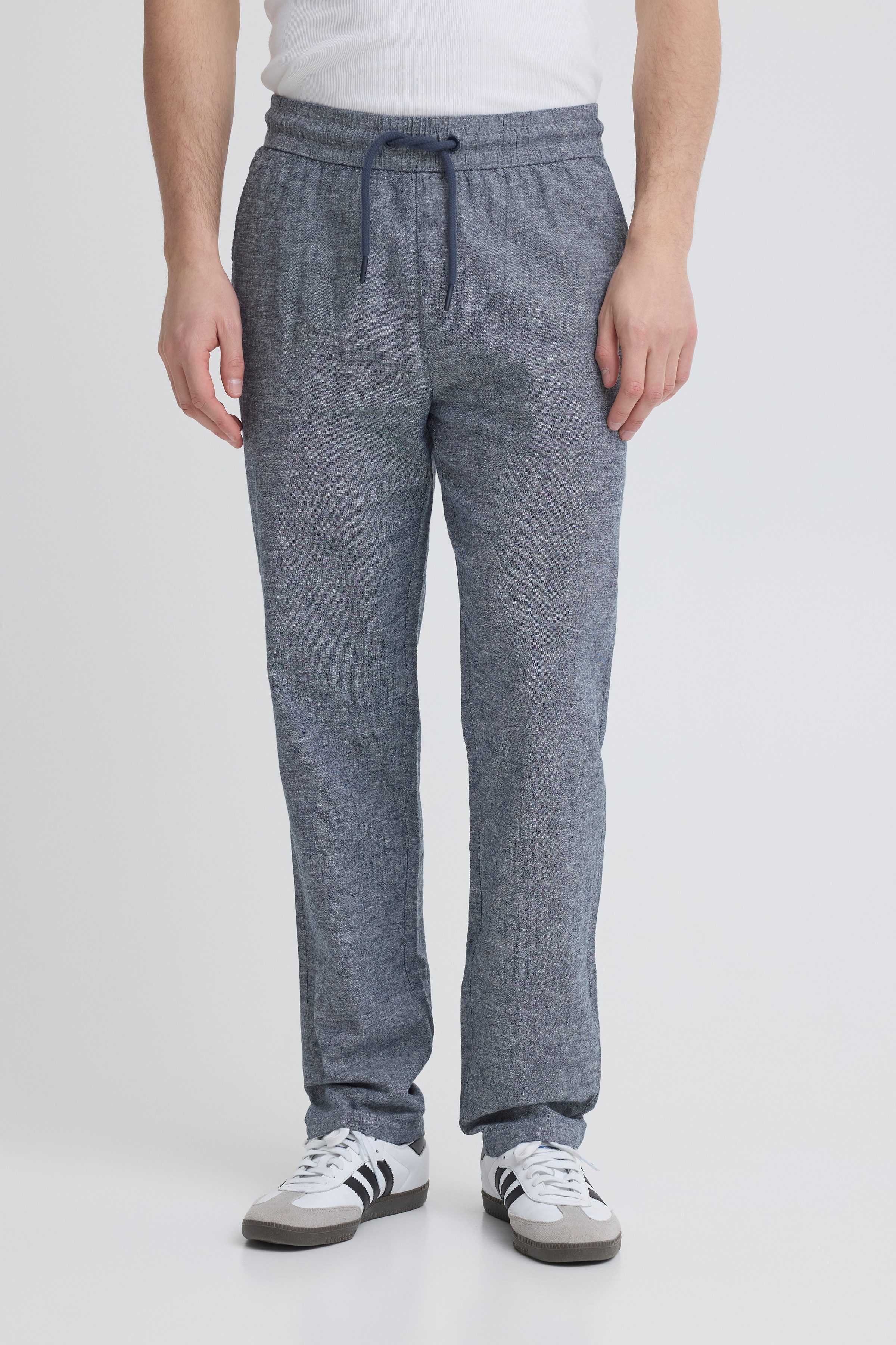 Blend Leinenhose BHABAN LIN PANTS PP NOOS sommerlich, mit hohem Baumwollanteil