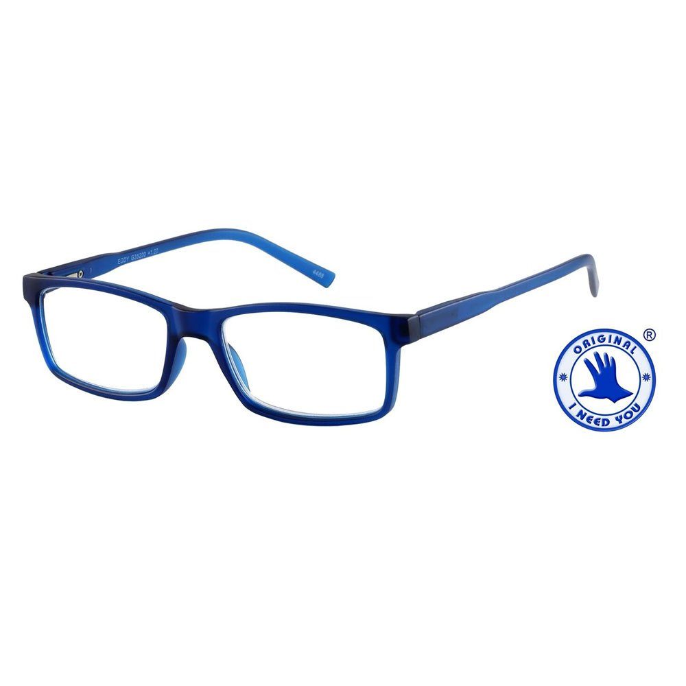 I Need You Lesebrille Eddy Blau (1,5 dpt)