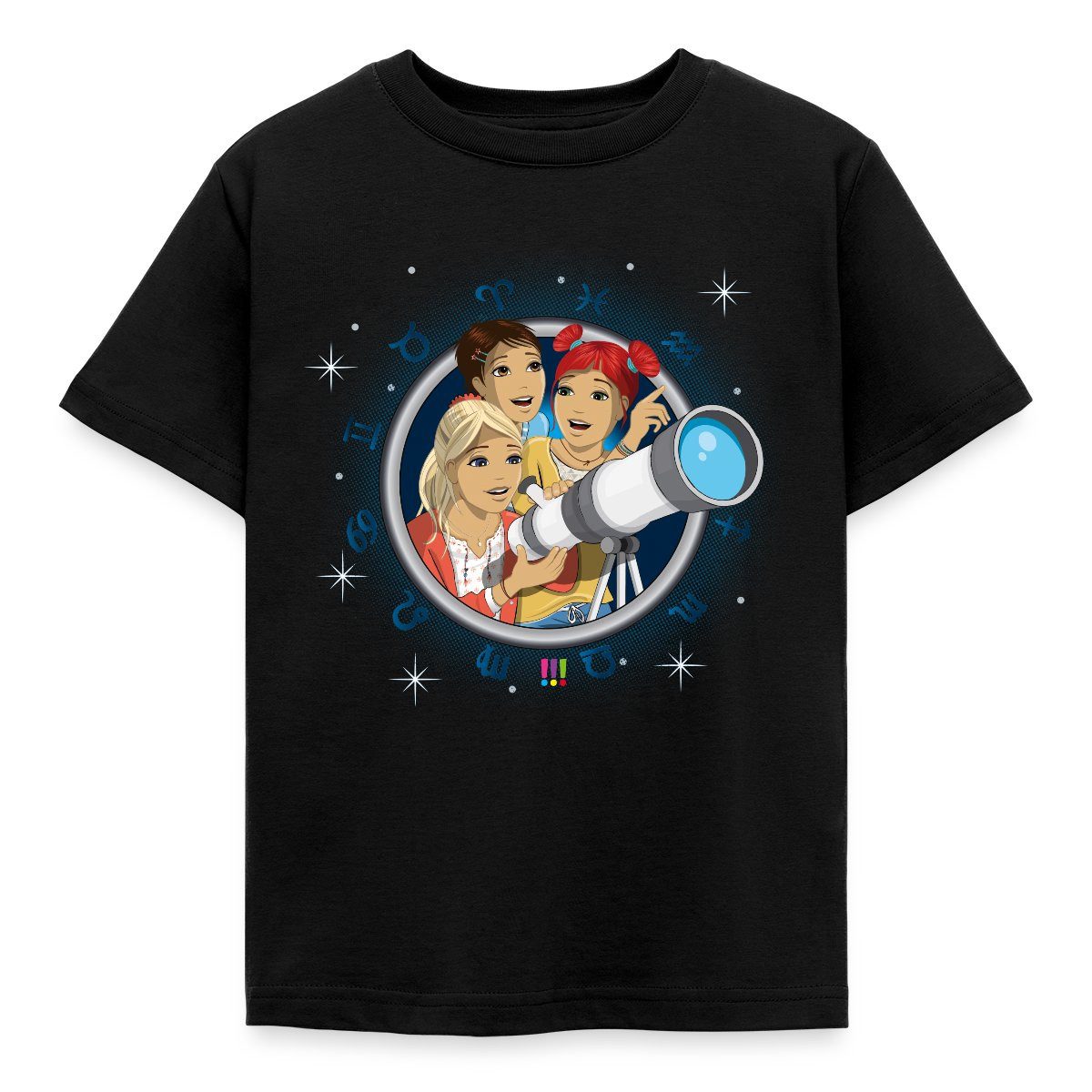 T-Shirt Die Drei Ausrufezeichen Rätselhafte Himmelszeichen Kinder T-Shirt