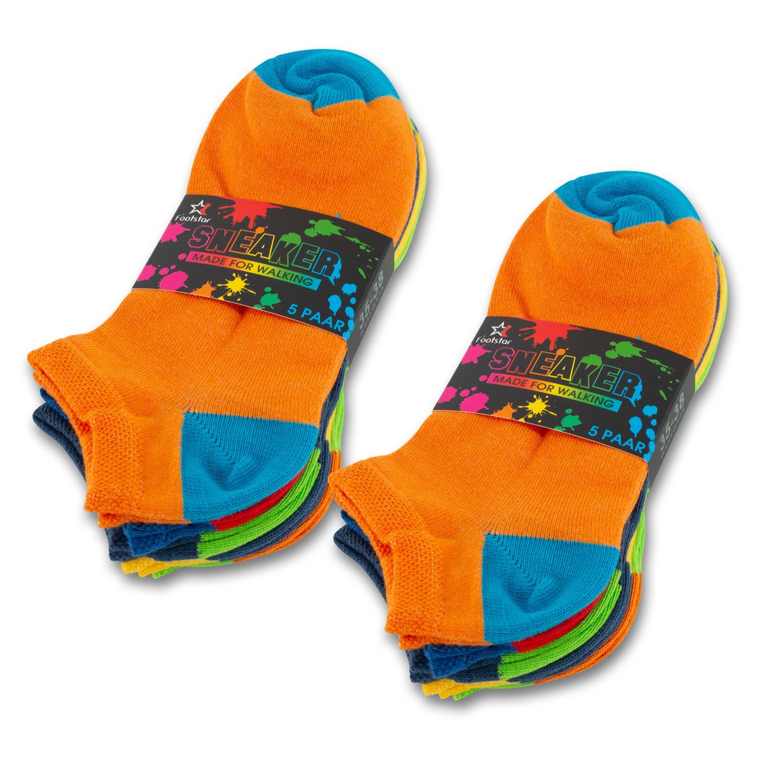 Footstar Sneakersocken Sneaker Socken (10 Paar) günstig online kaufen