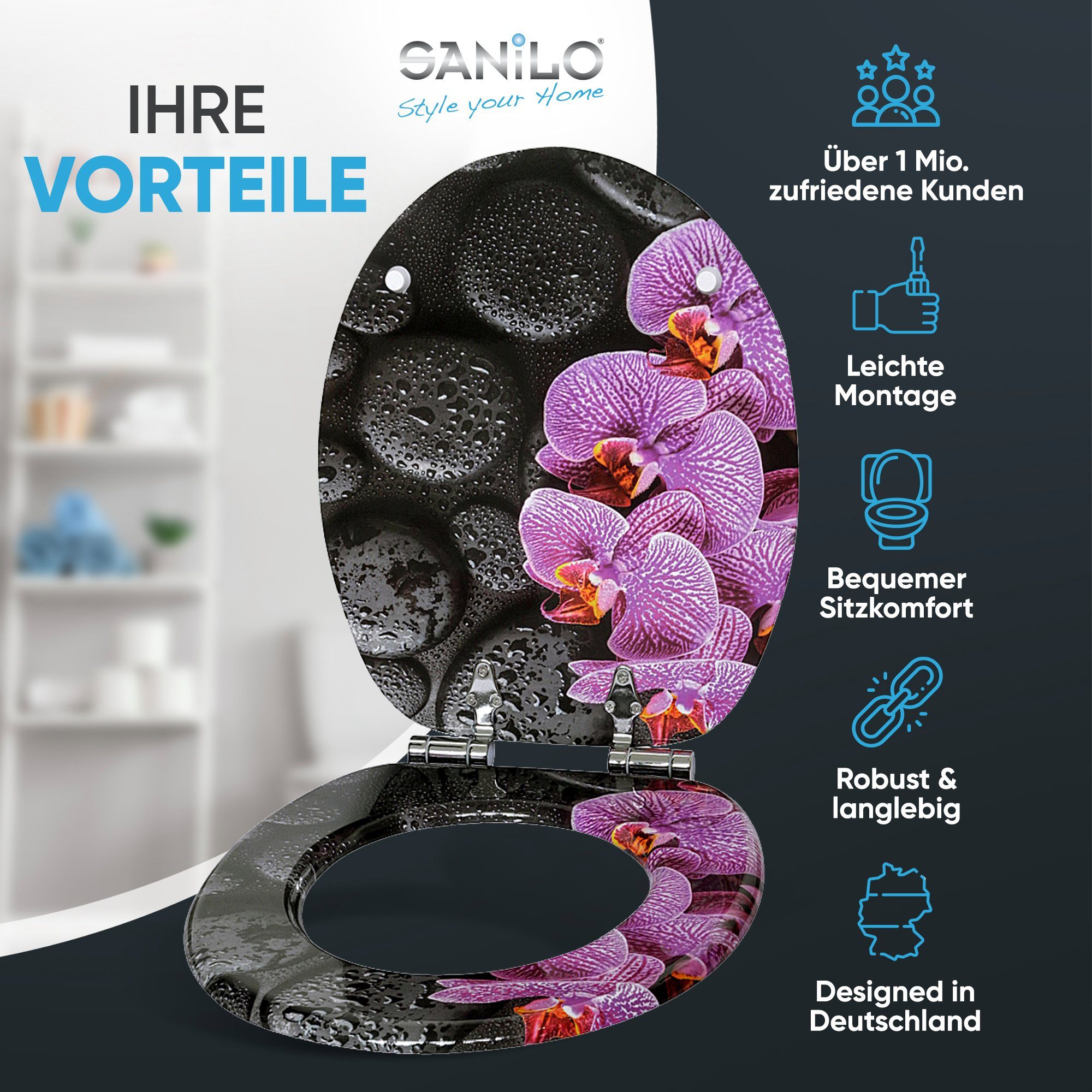 Sanilo WC-Sitz mit Absenkautomatik, viele schöne Toilettensitze direkt vom günstig online kaufen