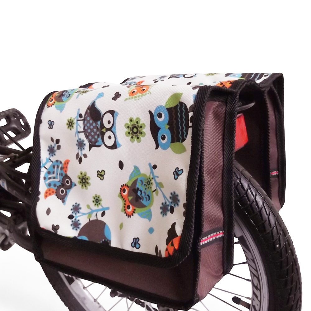 Baby-Joy Fahrradtasche Kinder-Fahrradtasche JOY Satteltasche Gepäckträgertasche Fahrradtasche