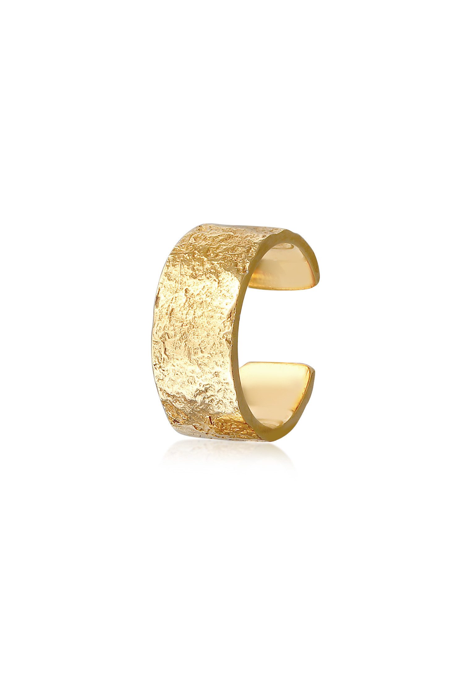 Elli Ohrklemme Earcuff Breit Basic Gehämmert günstig online kaufen