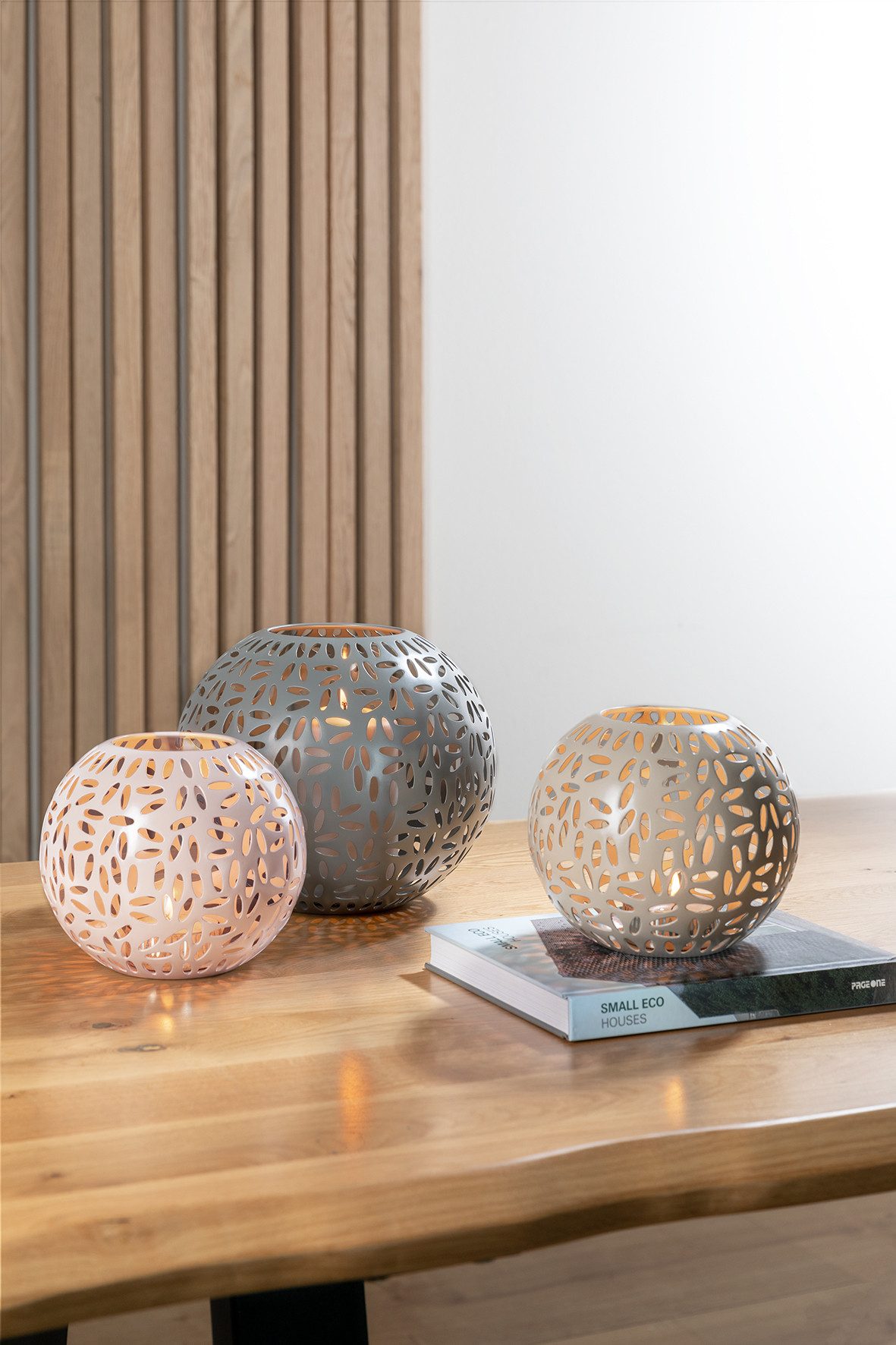 Fink Windlicht DARIA (1 St), Kerzenhalter aus Eisen, pulverbeschichtet, mit günstig online kaufen