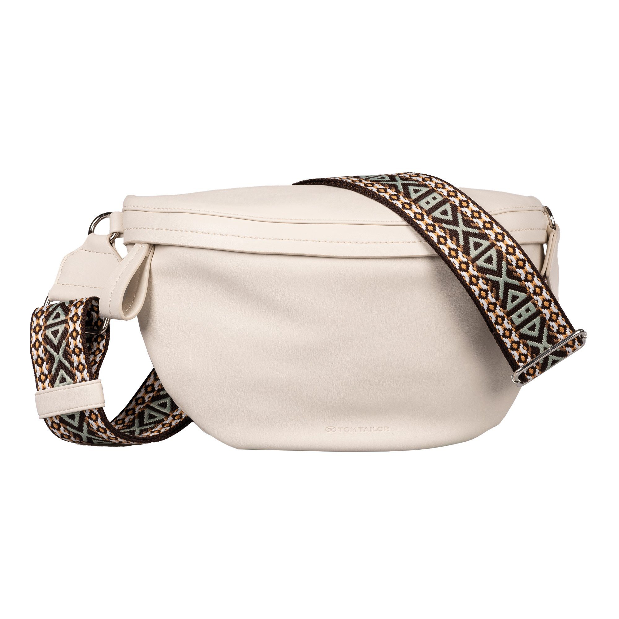 TOM TAILOR Bauchtasche Palina, aus weichem Lederimitat mit effektvollem Schulterriemen