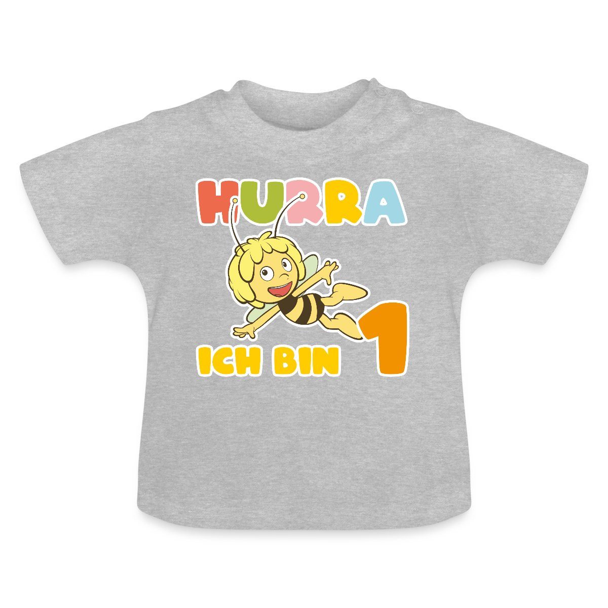 T-Shirt Biene Maja 1. Geburtstag Baby Bio-T-Shirt mit Rundhals