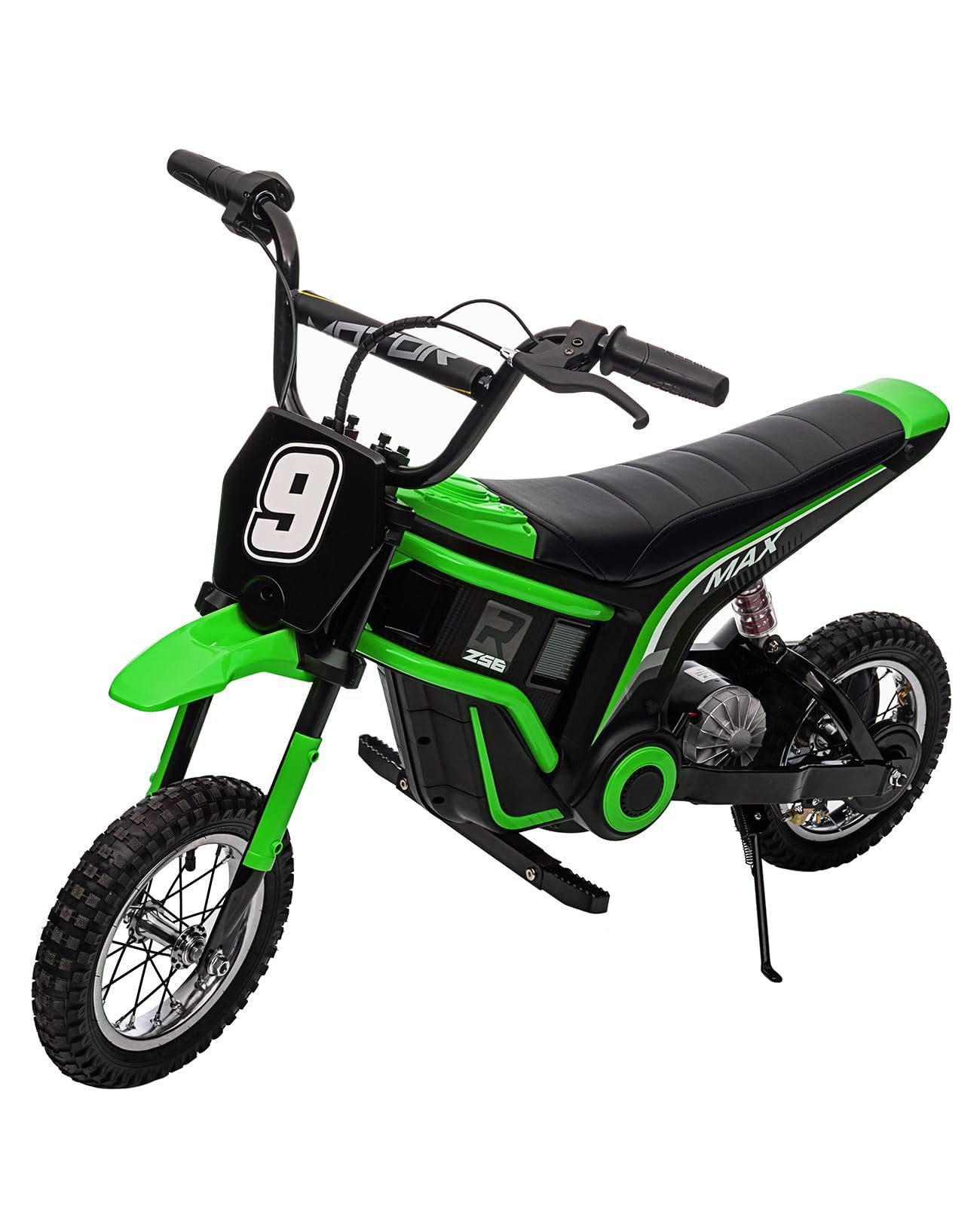 GarveeMore Elektro-Kindermotorrad Elektro-Motorrad für Kinder 24V 350W, 3 Geschwindigkeiten 8/12/23 km/h