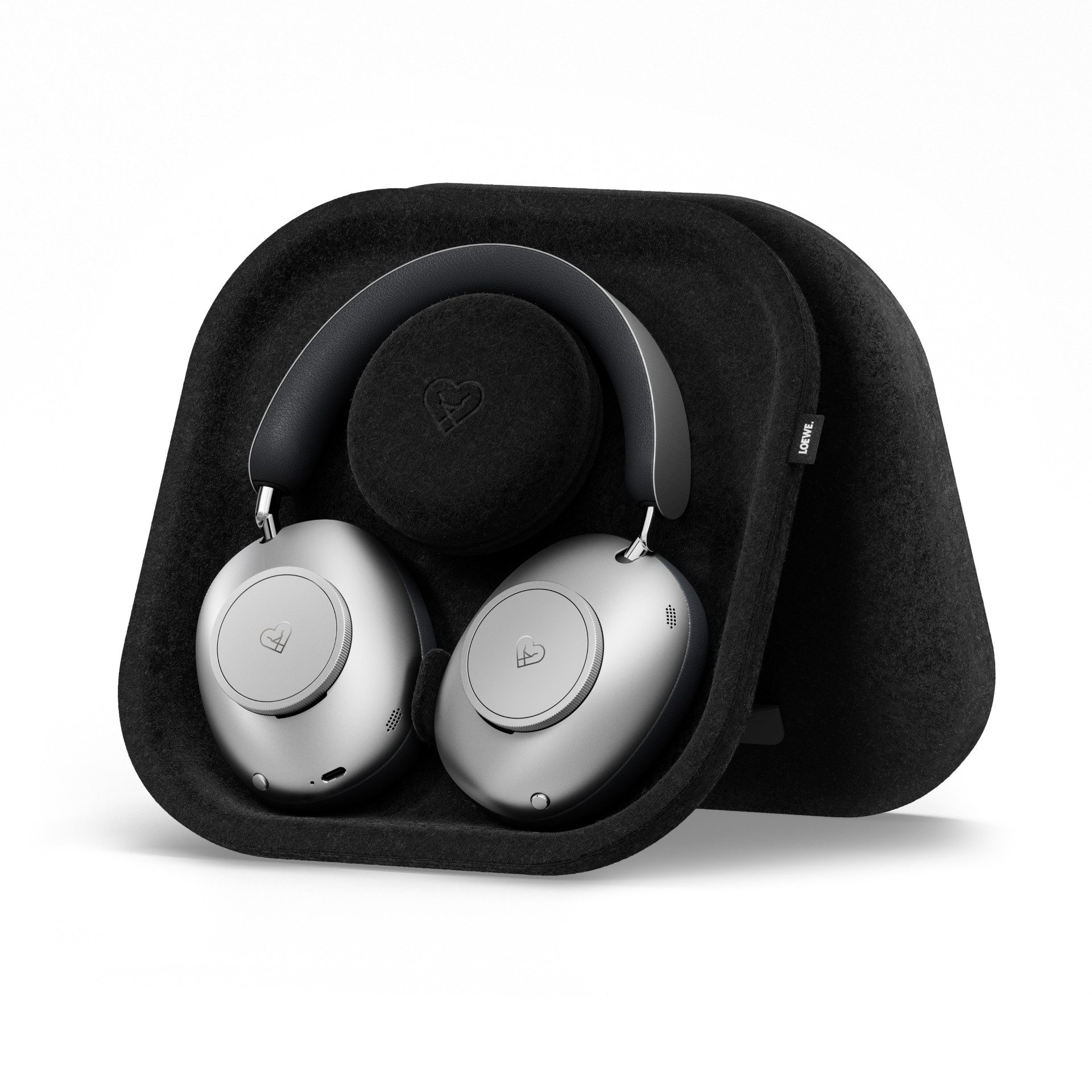Loewe leo midnight blue Over-Ear-Kopfhörer (KI Assistent, Echtzeit Übersetzungen, Smart Notes, Optimiert für Dolby Atmos, 3D Audio, Personalisierter Sound, ANC)