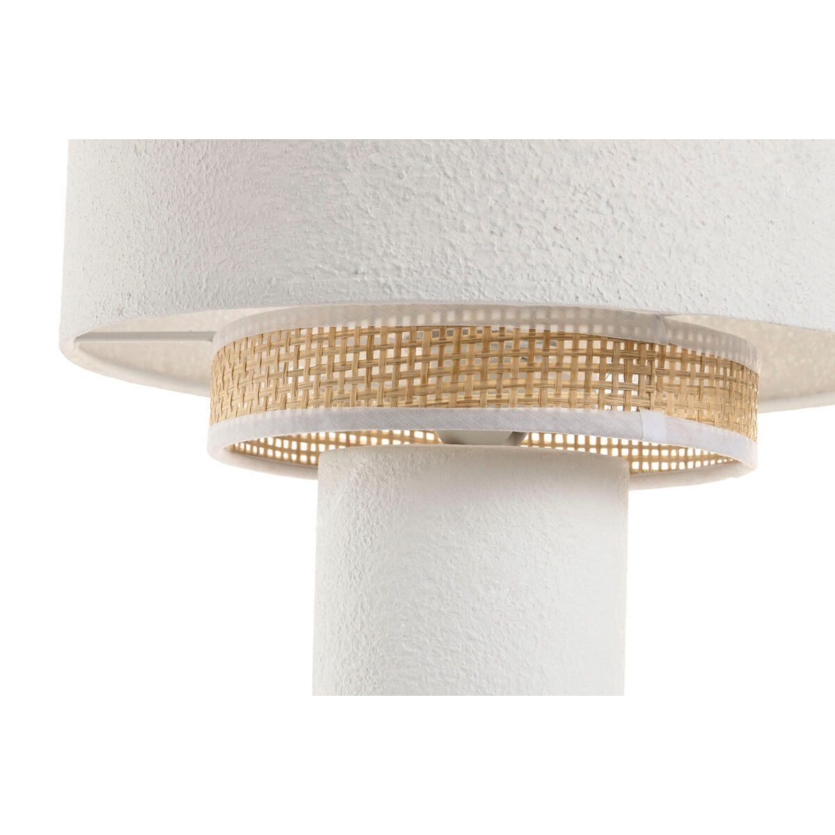 Bigbuy Schreibtischlampe Tischlampe SanLove Weiß natürlich 50 W 220 V