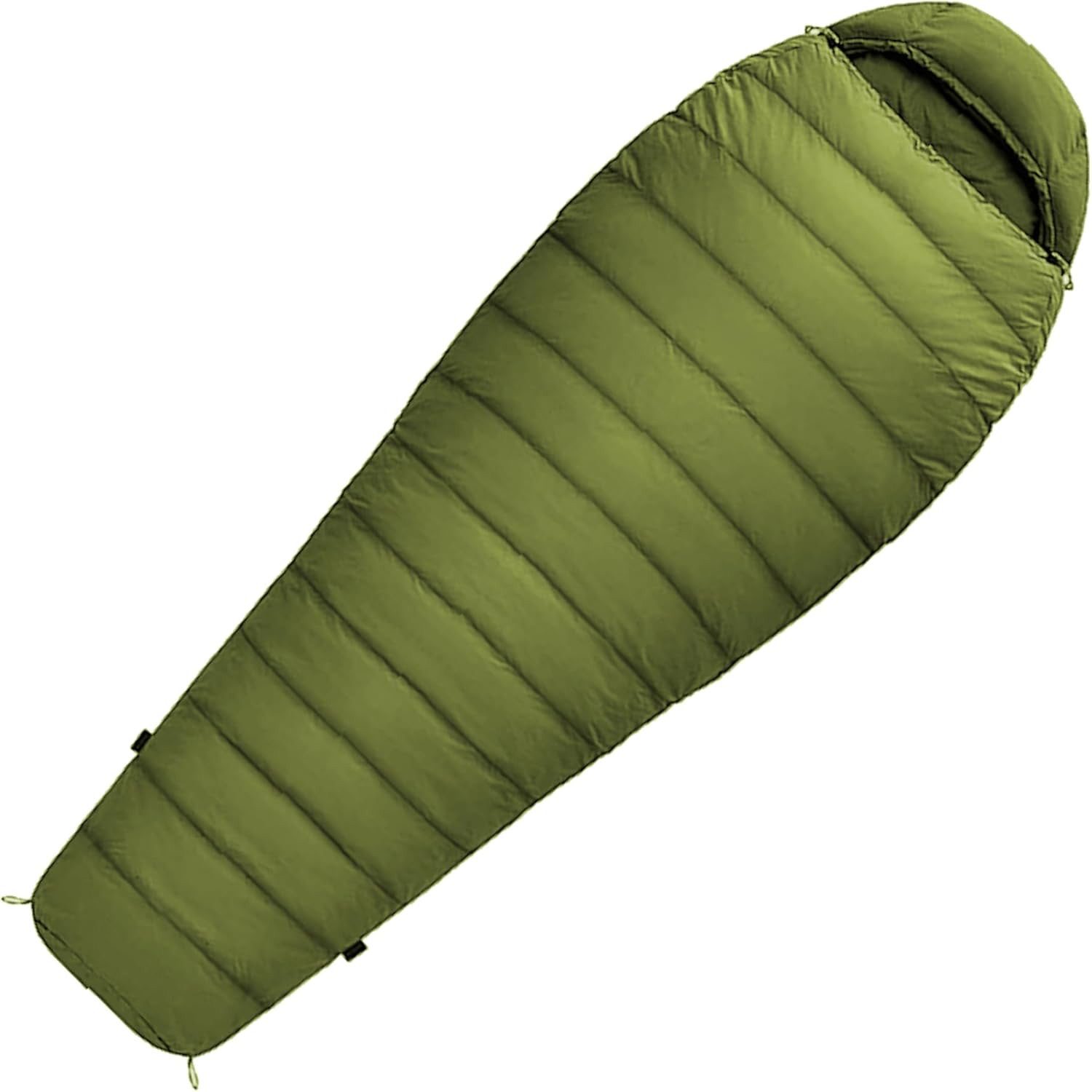 Norskskin Mumienschlafsack Mumienschlafsack Norskskin Ultralight 220 cm 900 Gram Schlafsack, Ultraleicht, Kopfkissenfach, Wärmekragen, 2 Wege Reißverschluss