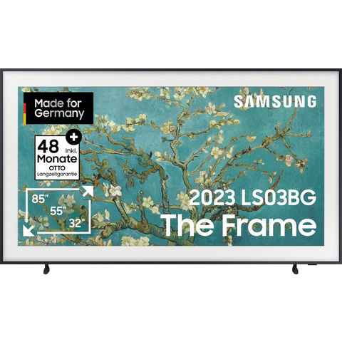 Samsung GQ65LS03BGU LED-Fernseher (163 cm/65 Zoll, Google TV, Smart-TV, Mattes Display,Austauschbare Rahmen,Art Mode)