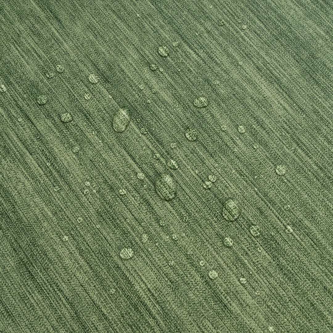 laro Tischdecke Wachstuch-Tischdecken Abwaschbar Leinenoptik Grün rechteckig – Bild 5 von 5