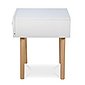Homestyle4u Nachttisch »Beistelltisch Weiß Holz Schublade Schlafzimmer« (kein Set), Bild 5