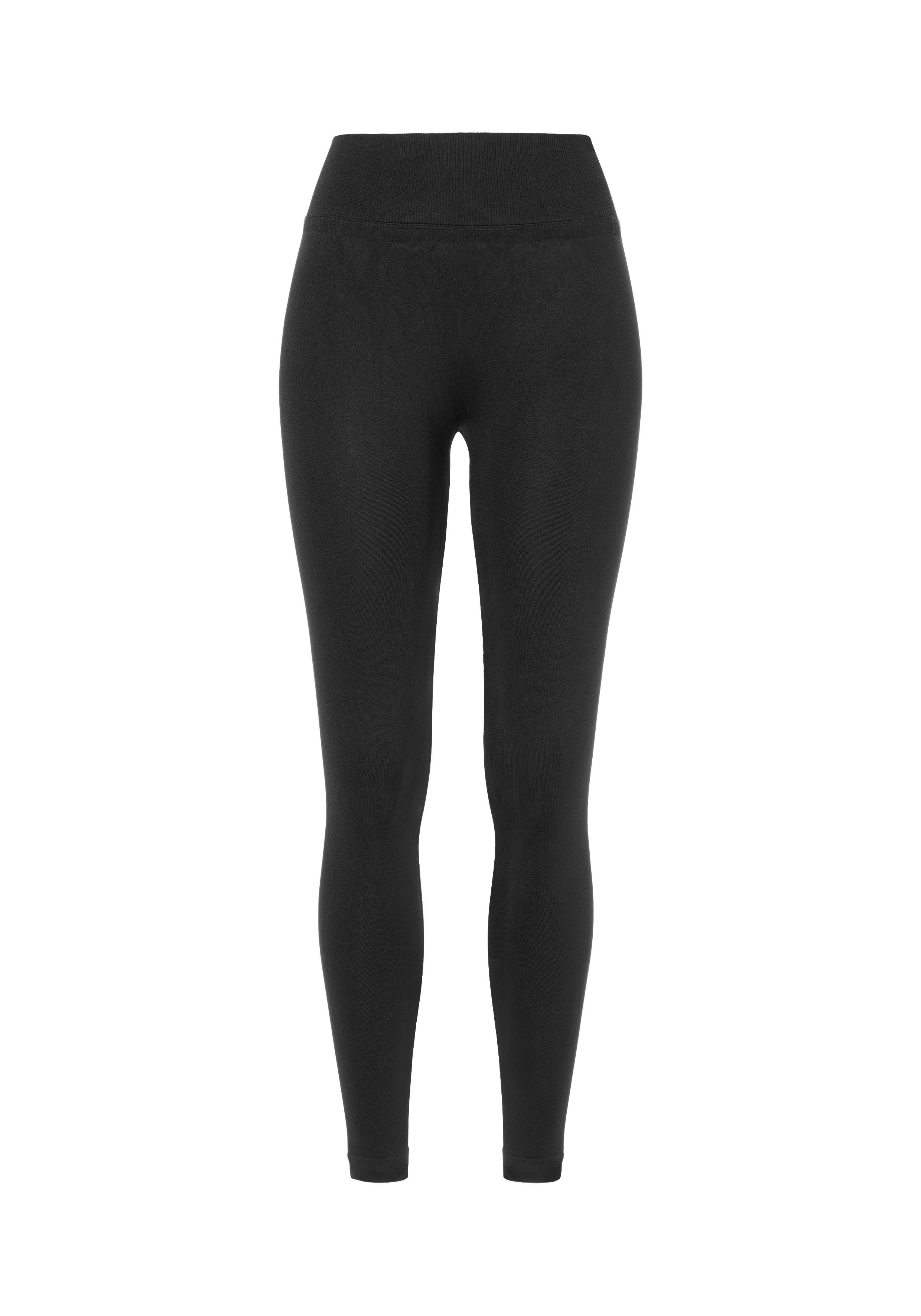 Camano Leggings sportliche Leggings, für Training und Freizeit, mit Rippstruktur – Bild 2 von 4