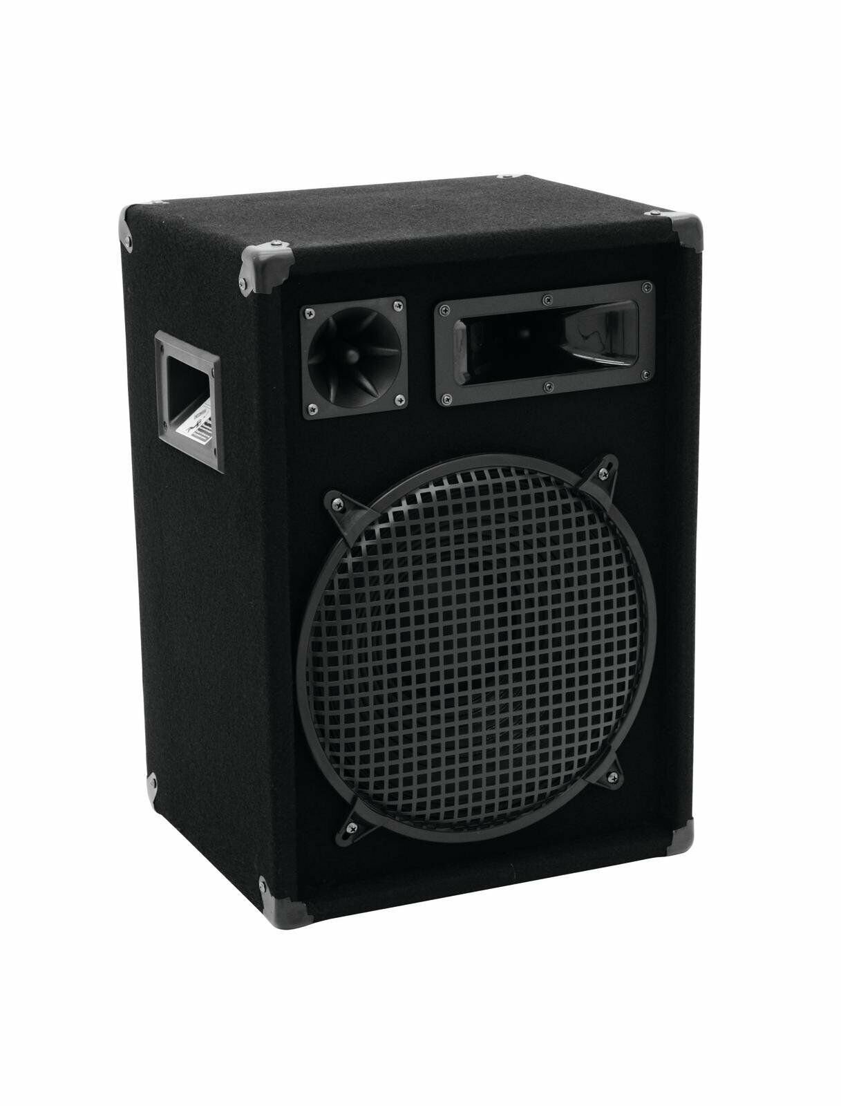 Stativ W) 3 Musik Party-Lautsprecher Powermixer Kabel (600 Anlage Boxen Wege DSX