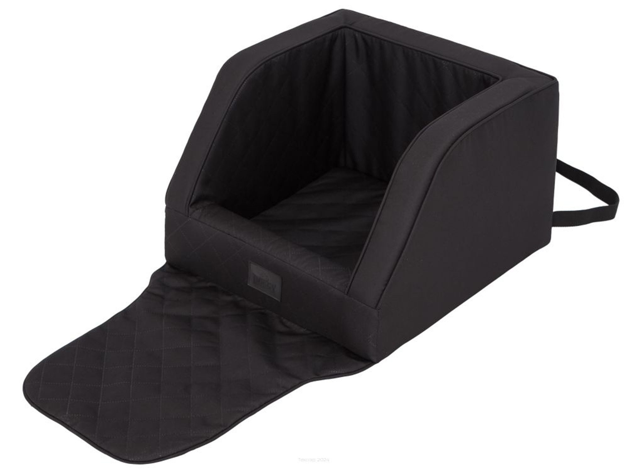 Hobbydog Tier-Autobett Trip 2-in-1 Hundeautositz universal mit Schutzrand, 2-in-1 für Auto und Zuhause, mit Schutzrand, abnehmbarer Bezug
