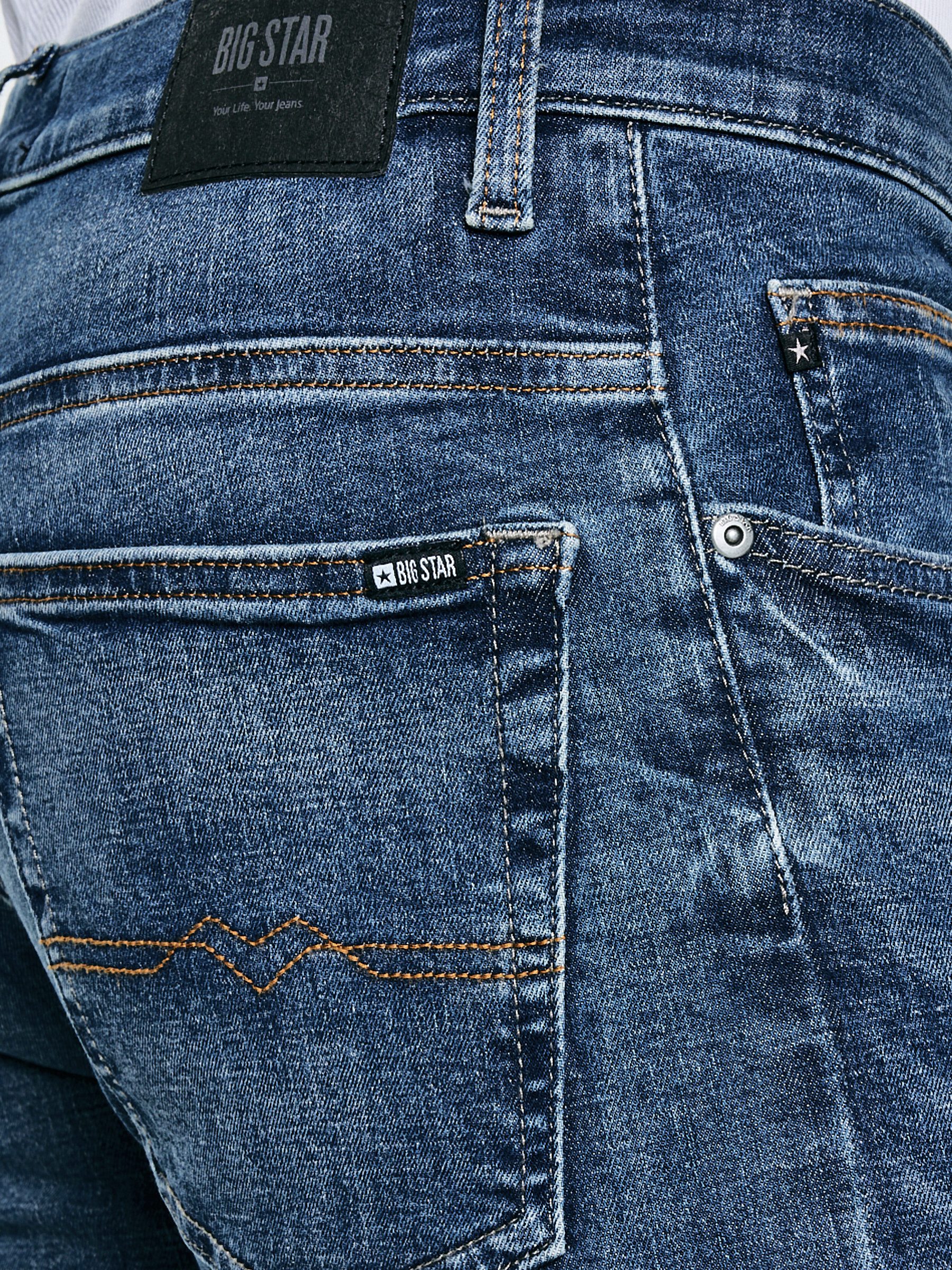 BIG STAR Skinny-fit-Jeans NADER niedrige Leibhöhe