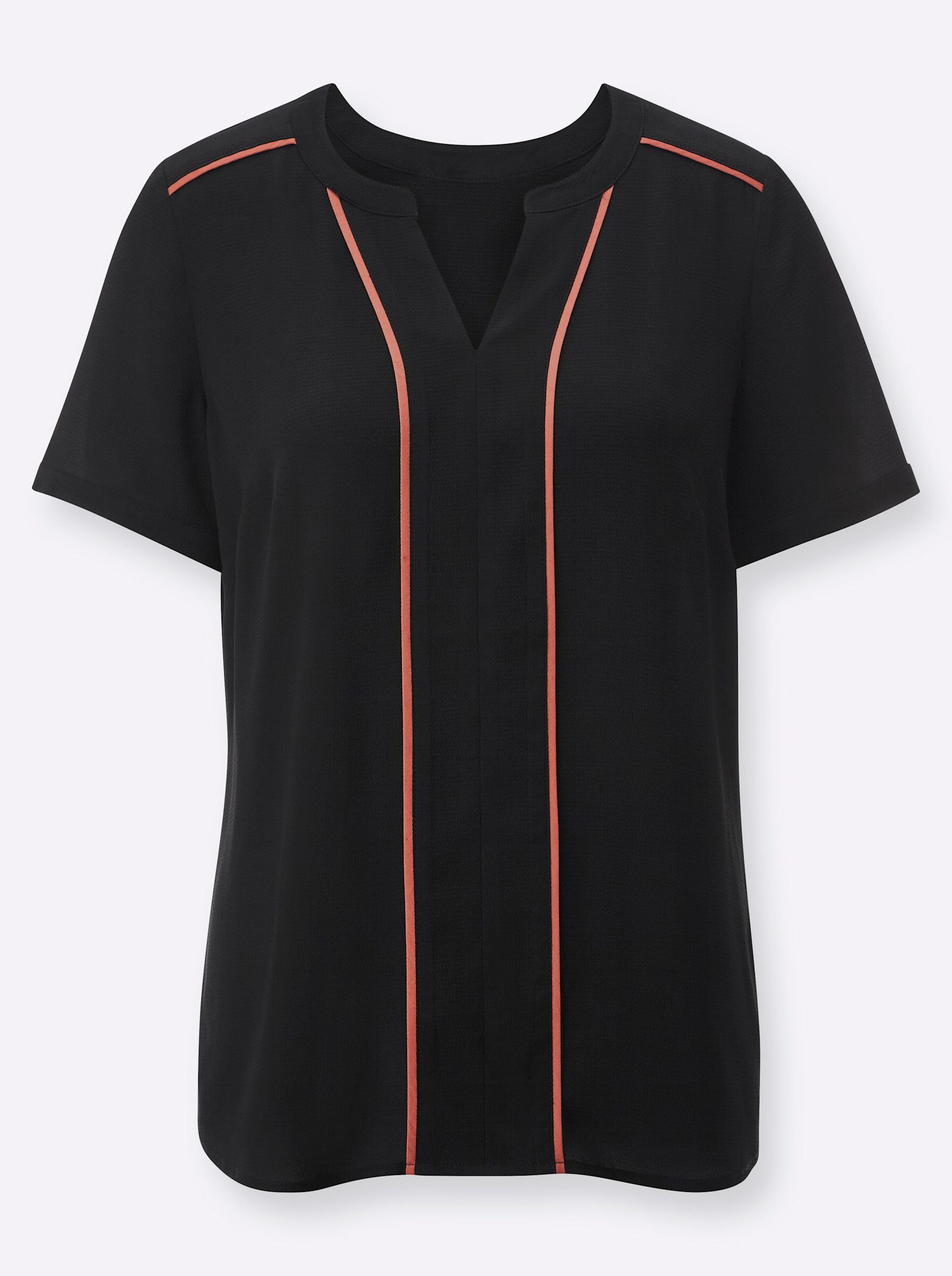 creation L Klassische Bluse Bluse Kurzarm