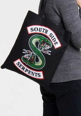 LOGOSHIRT Henkeltasche Riverdale South Side Serpent, mit coolem Fan-Print