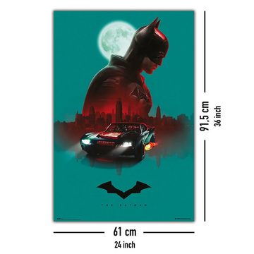 Grupo Erik Poster The Batman Poster Hero Robert Pattinson 61 x 91,5 cm