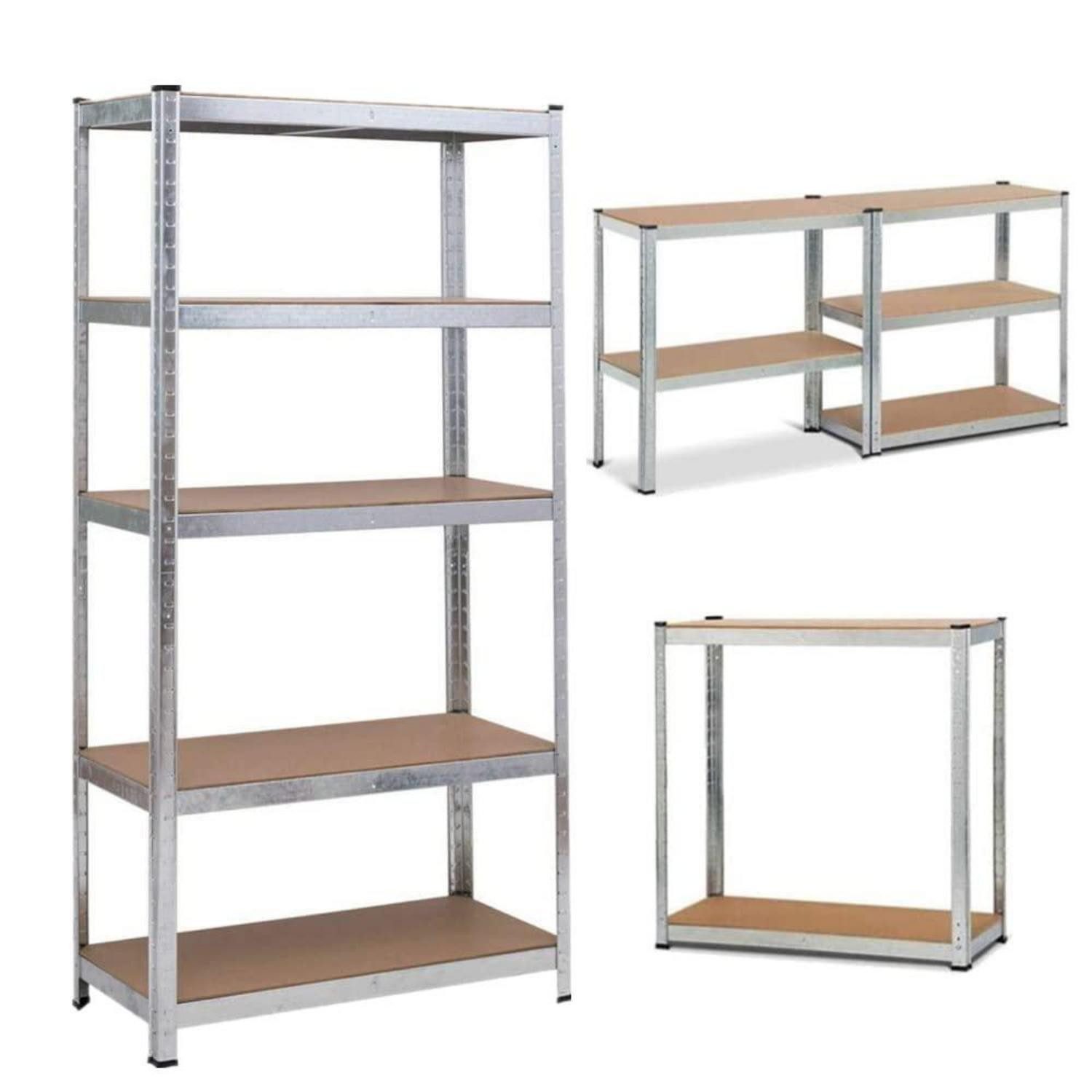 LuxusKollektion Bücherregal Bücherregal 5 Ebenen Industrie 200x100x50cm, 1-tlg.