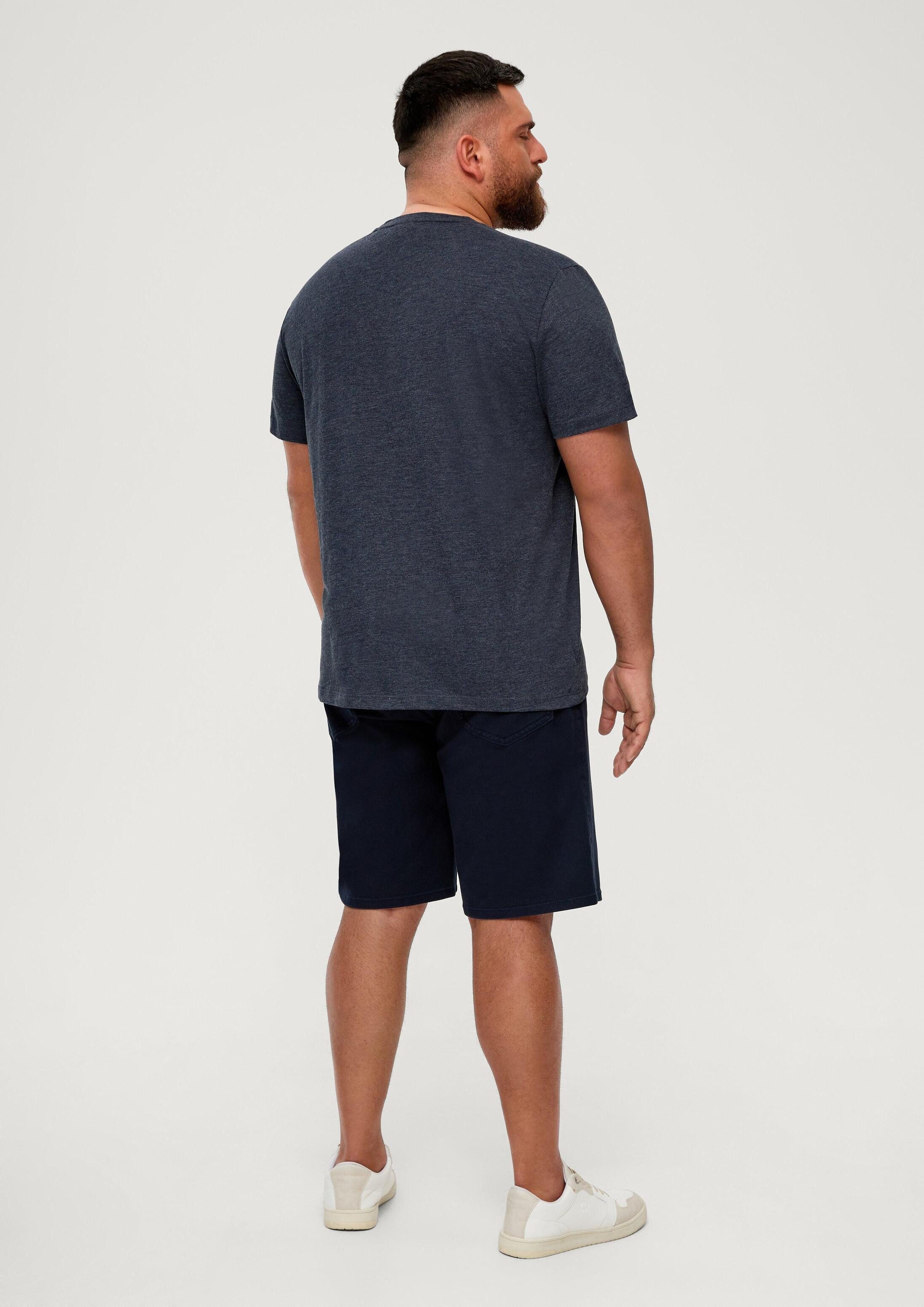 s.Oliver Kurzarmshirt T-Shirt T-Shirt mit Frontprint