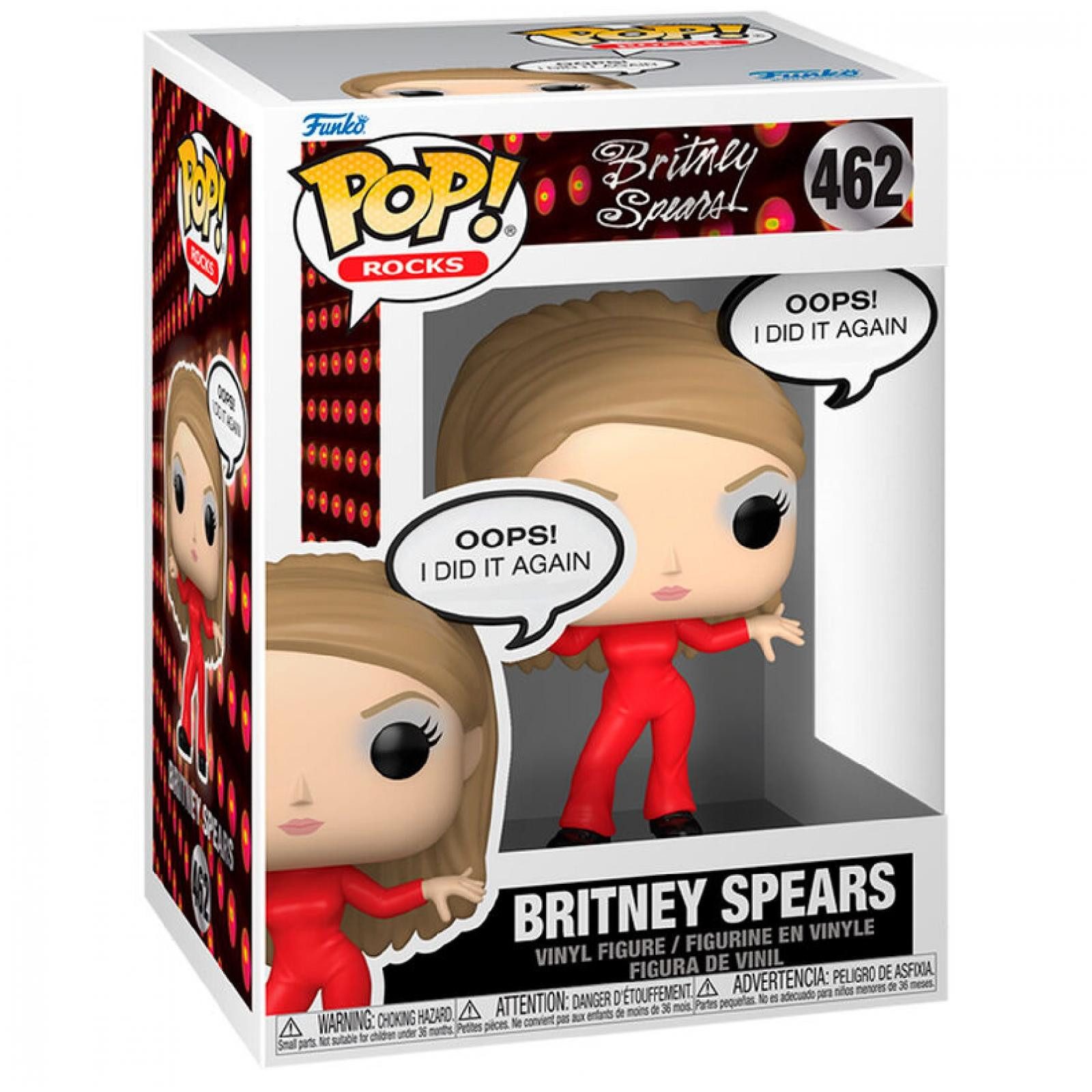 Funko Sammelfigur Britney Spears Oops! I Did It Again #462
