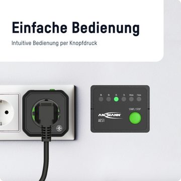 ANSMANN AG Funksteckdose Timer-Steckdose Energiesparsteckdose Countdown Zeitgesteuert - 2er Set