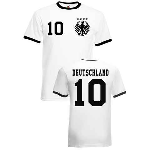 Youth Designz T-Shirt Deutschland Herren T-Shirt Fußball Trikot Look EM 2024 mit trendigem Motiv