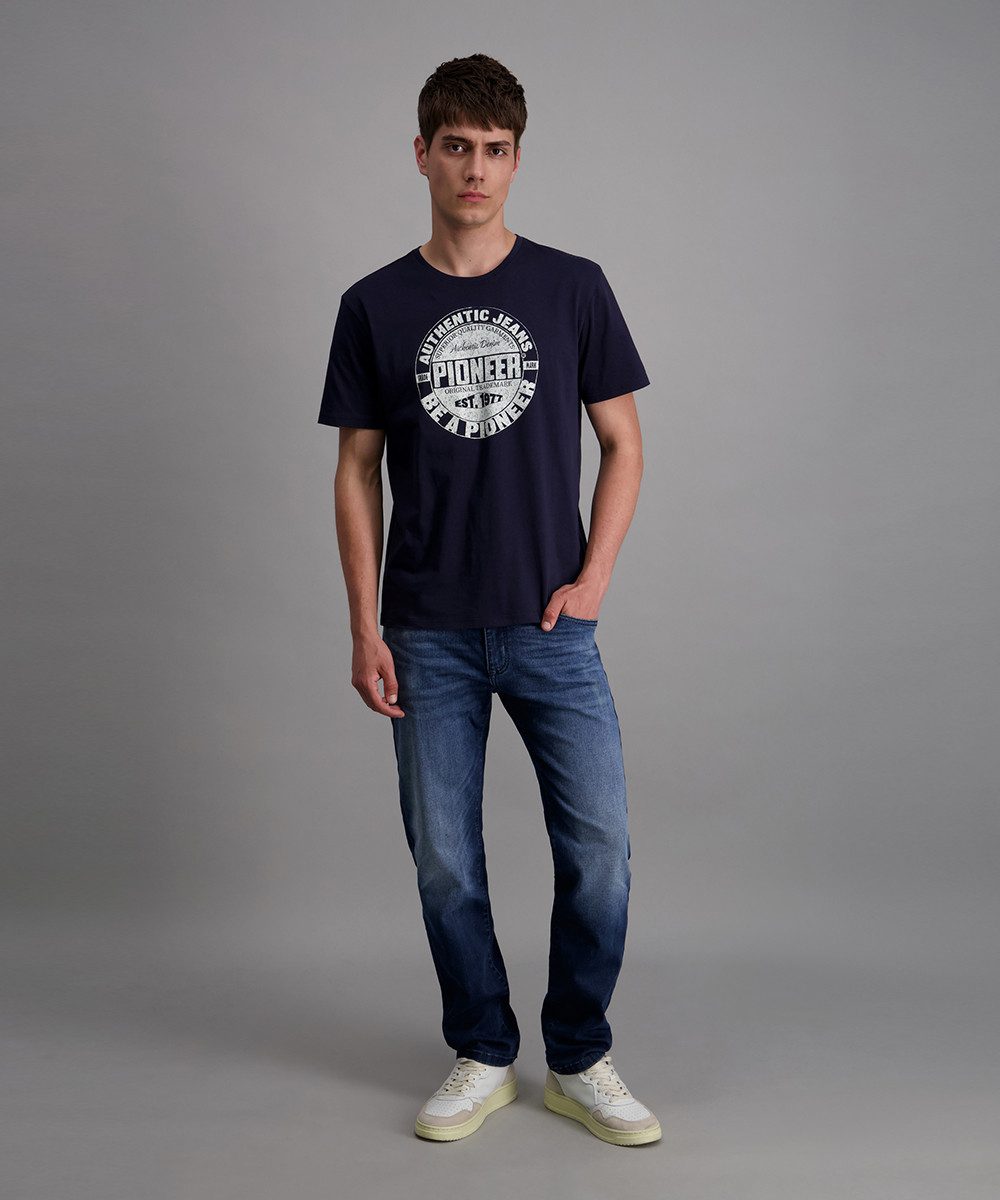 Pioneer Authentic Jeans T-Shirt in normaler Passform – Bild 5 von 5