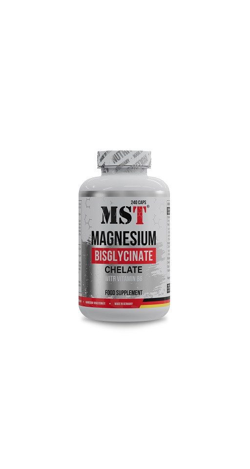 MST Nutrition Magnesium Bisglycinat + Chelate 240 Kapseln Kapseln, 200 g, Kapseln