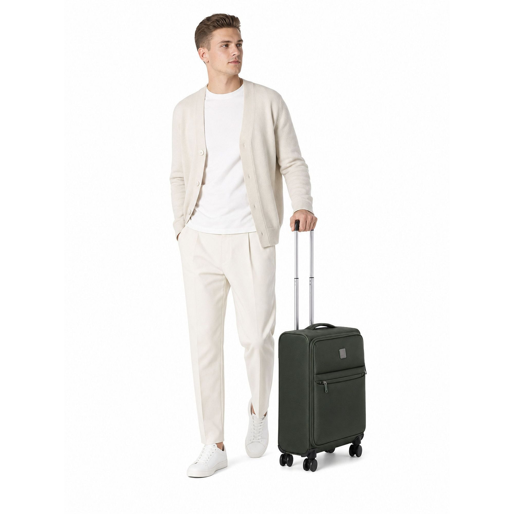Stratic Handgepäck-Trolley Stratic Lite, 4 Rollen, Polyester