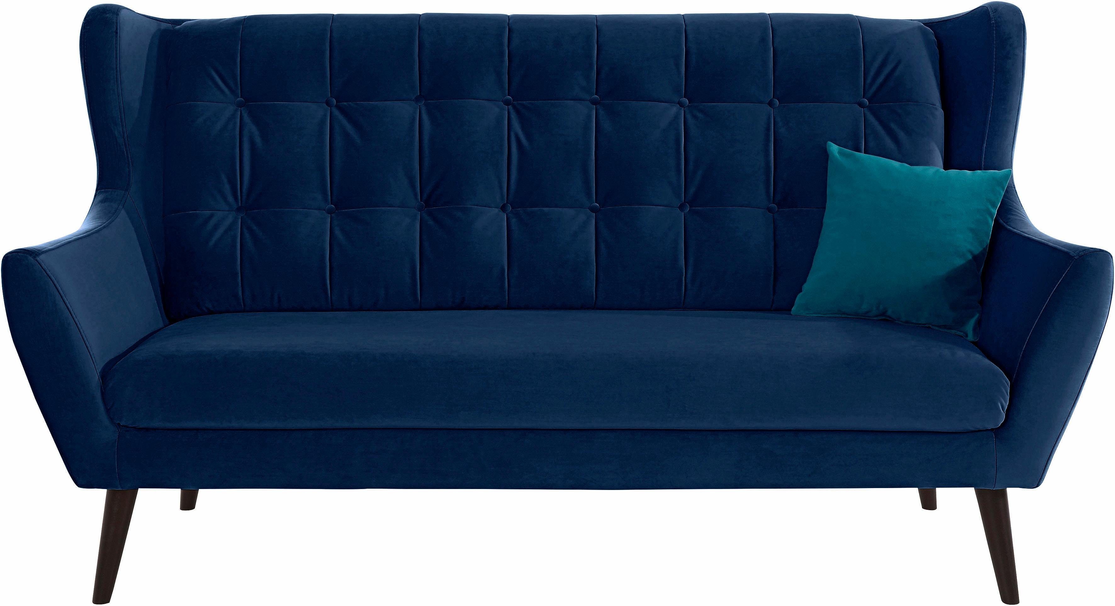 Home affaire 3-Sitzer Hemmink, mit Knopfheftung