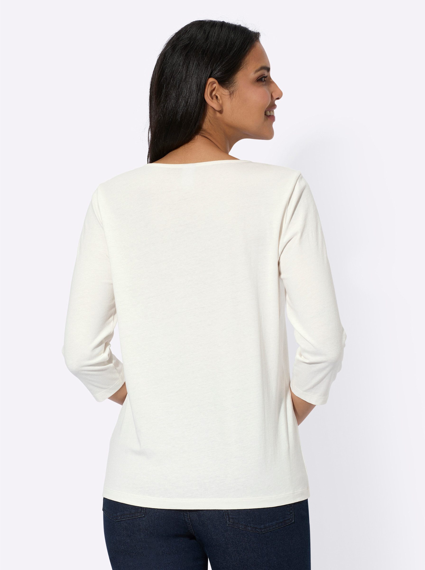 Sieh an! T-Shirt 3/4-Arm-Shirt günstig online kaufen