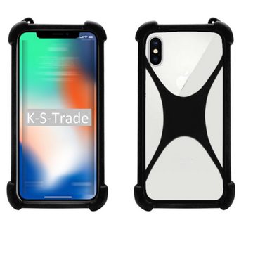 K-S-Trade Handyhülle für Samsung Galaxy M32, Handy-Hülle Schutz-Hülle Silikon Bumper TPU Softcase Smartphone