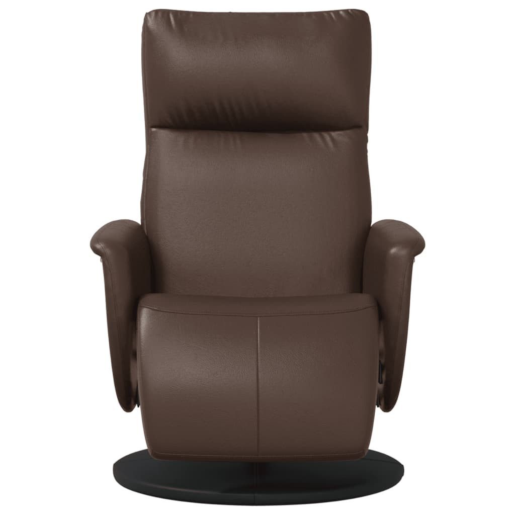 vidaXL Sessel Relaxsessel mit Fußteil Braun günstig online kaufen