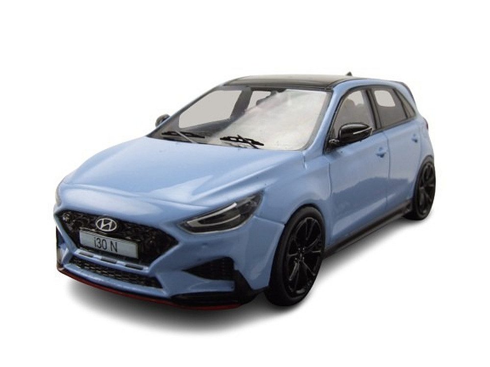 Modellauto Hyundai i30 N 2022 hellblau