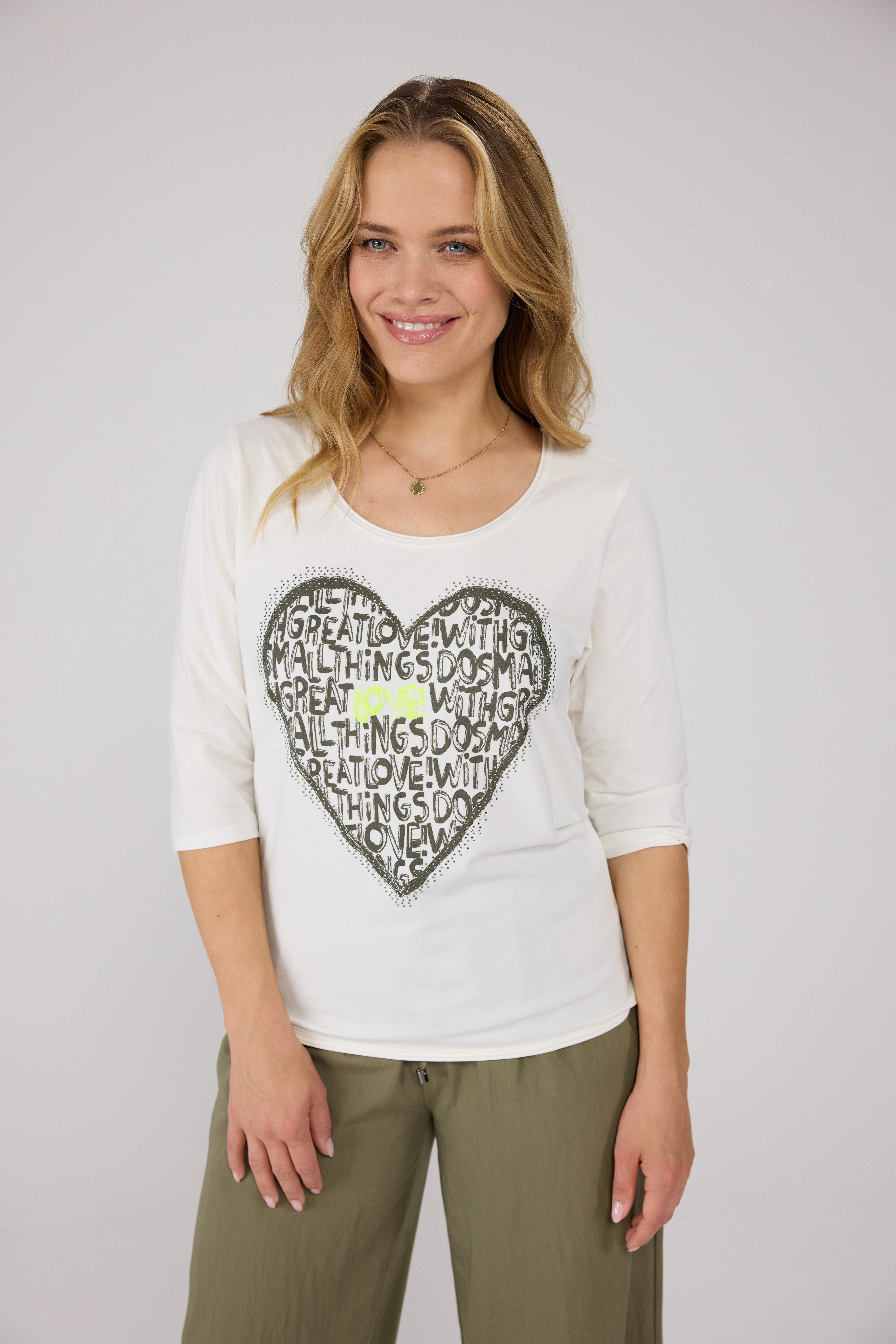 Lieblingsstück Rundhalsshirt CiadiceL mit Frontprint günstig online kaufen