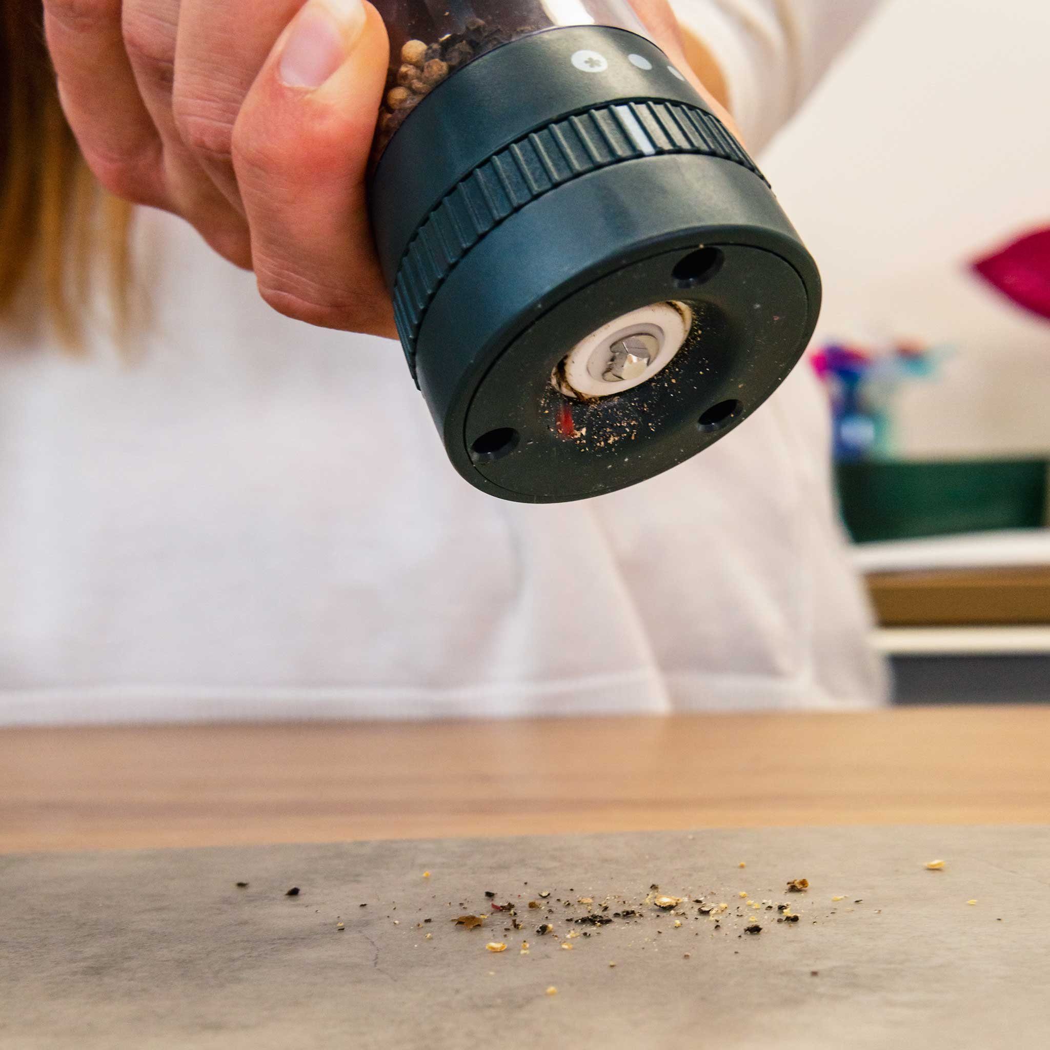 Kochblume Gewürzmühle, mit Silikonfuß